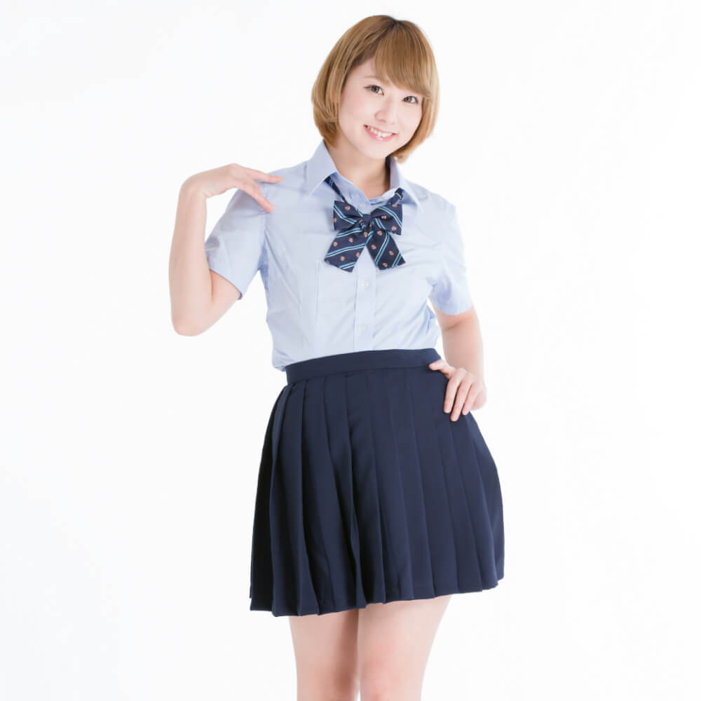 Solid pleated skirt (welfare fabric)