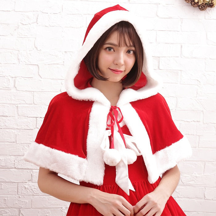 Hooded Santa cape