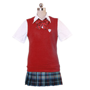 Short-Sleeved Uniform Vest 4-Piece Set