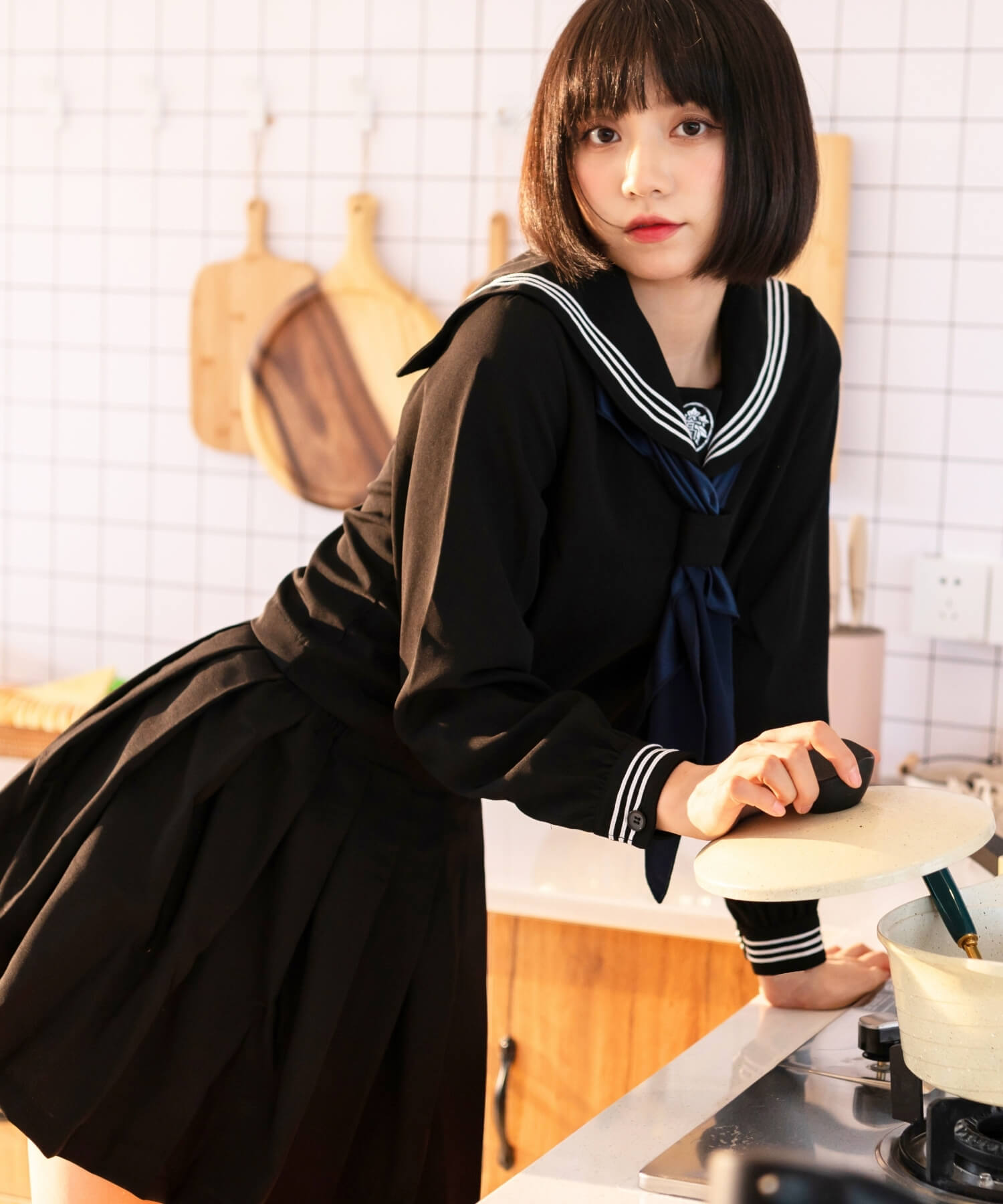 黒紺セーラー