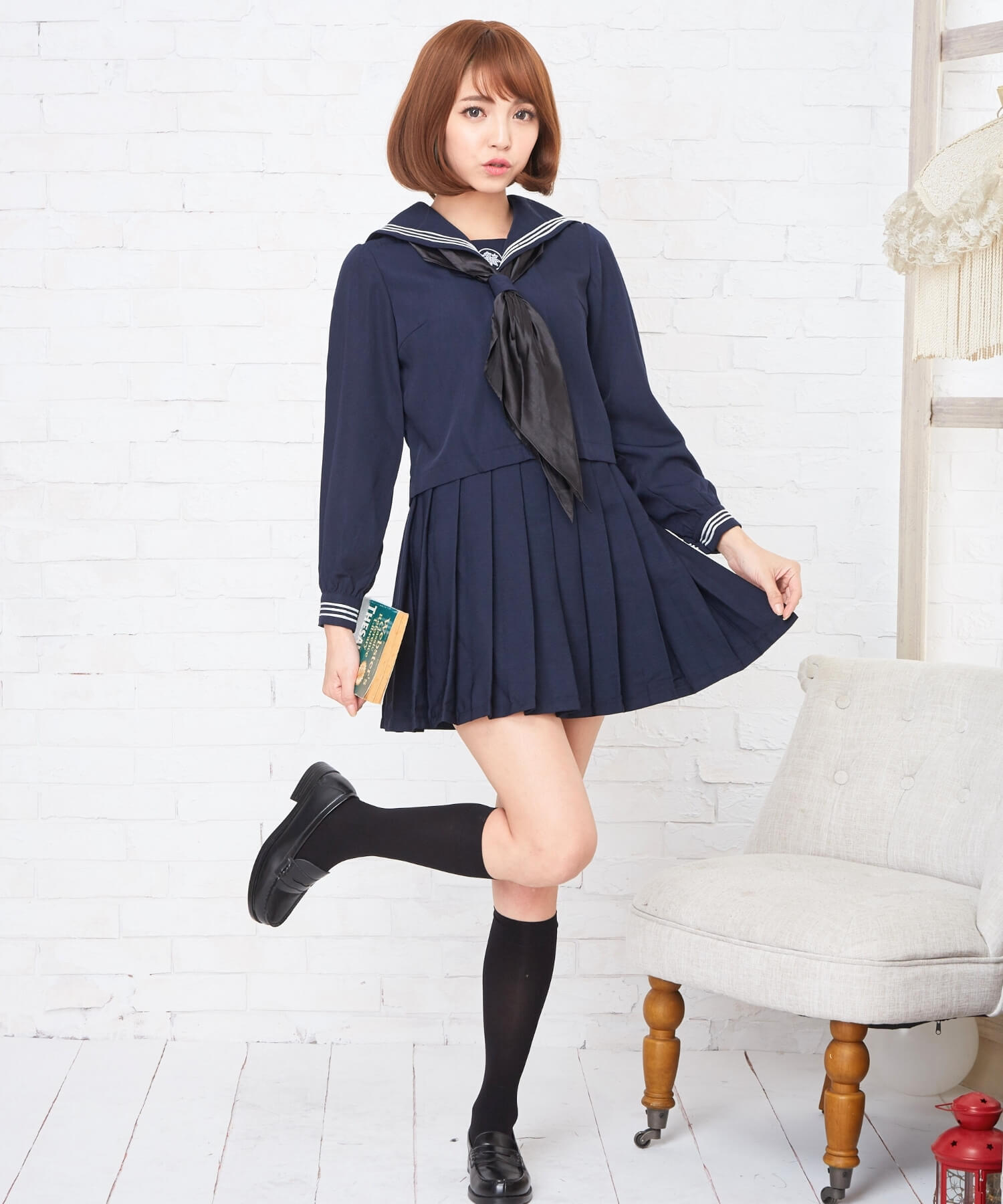 黒紺セーラー