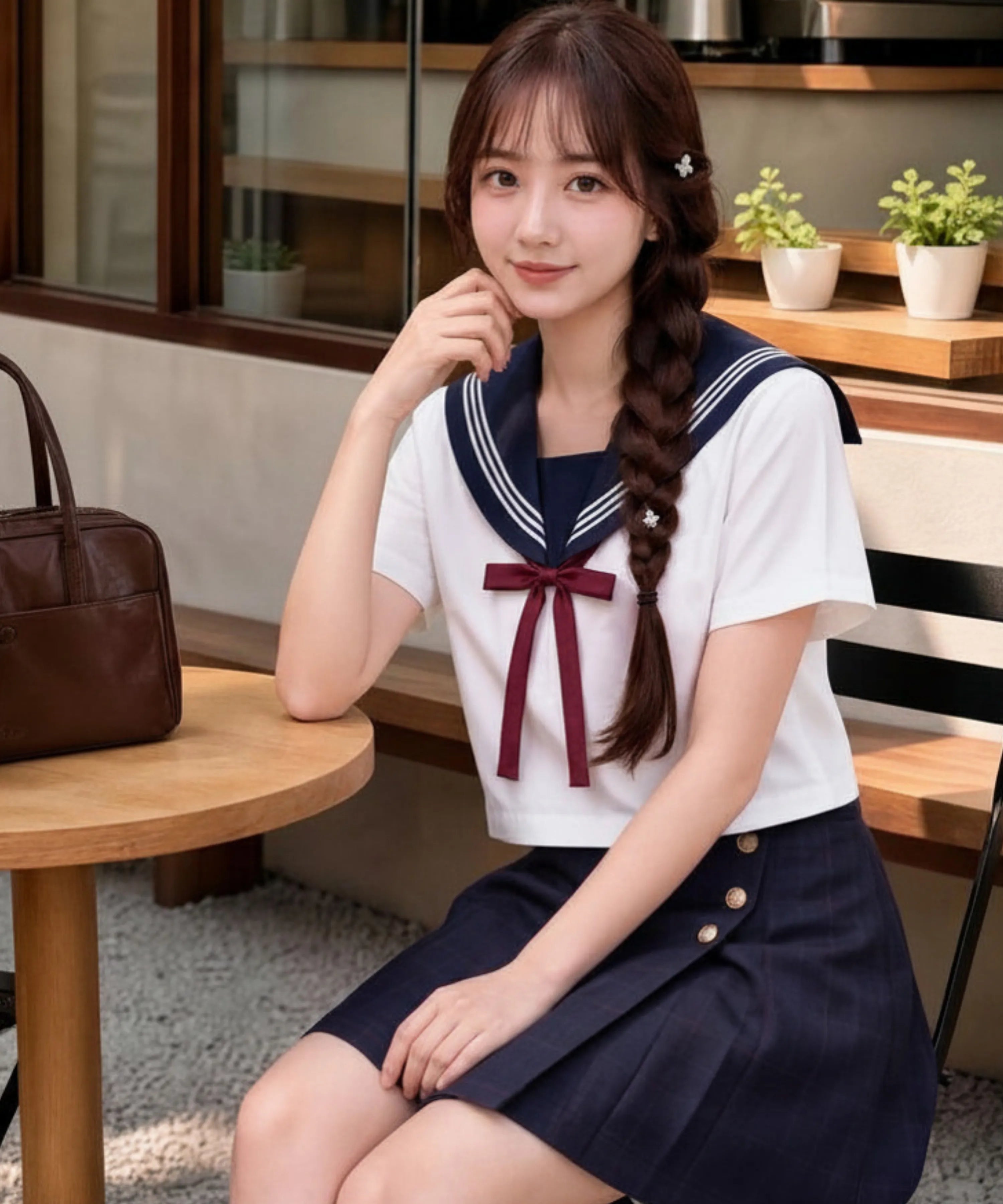 Classic Sailor Uniform Top
