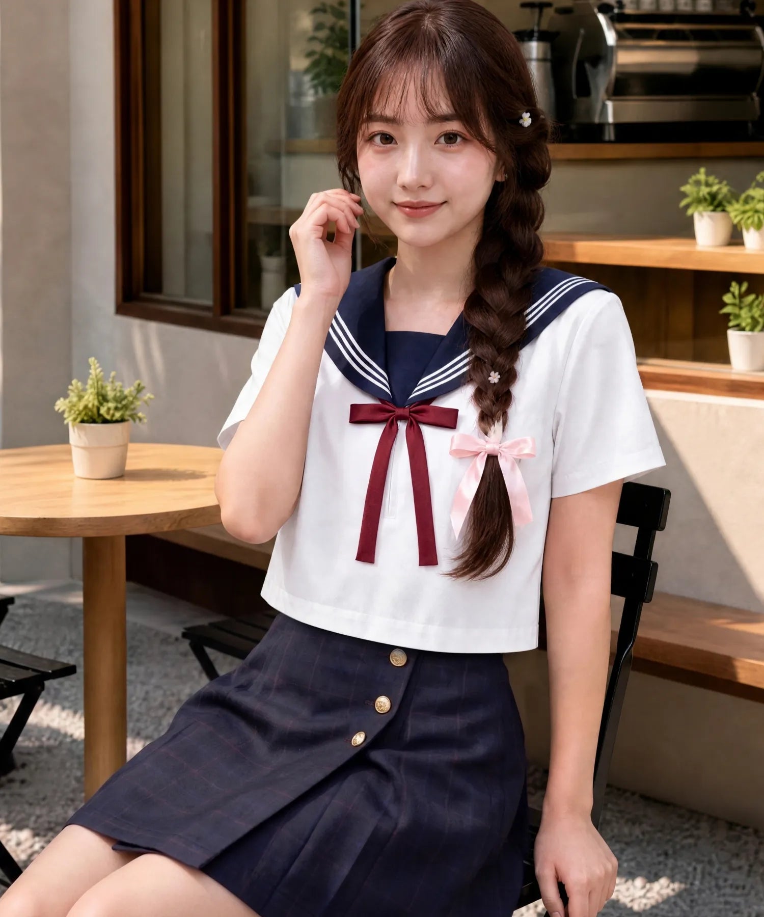 Classic Sailor Uniform Top