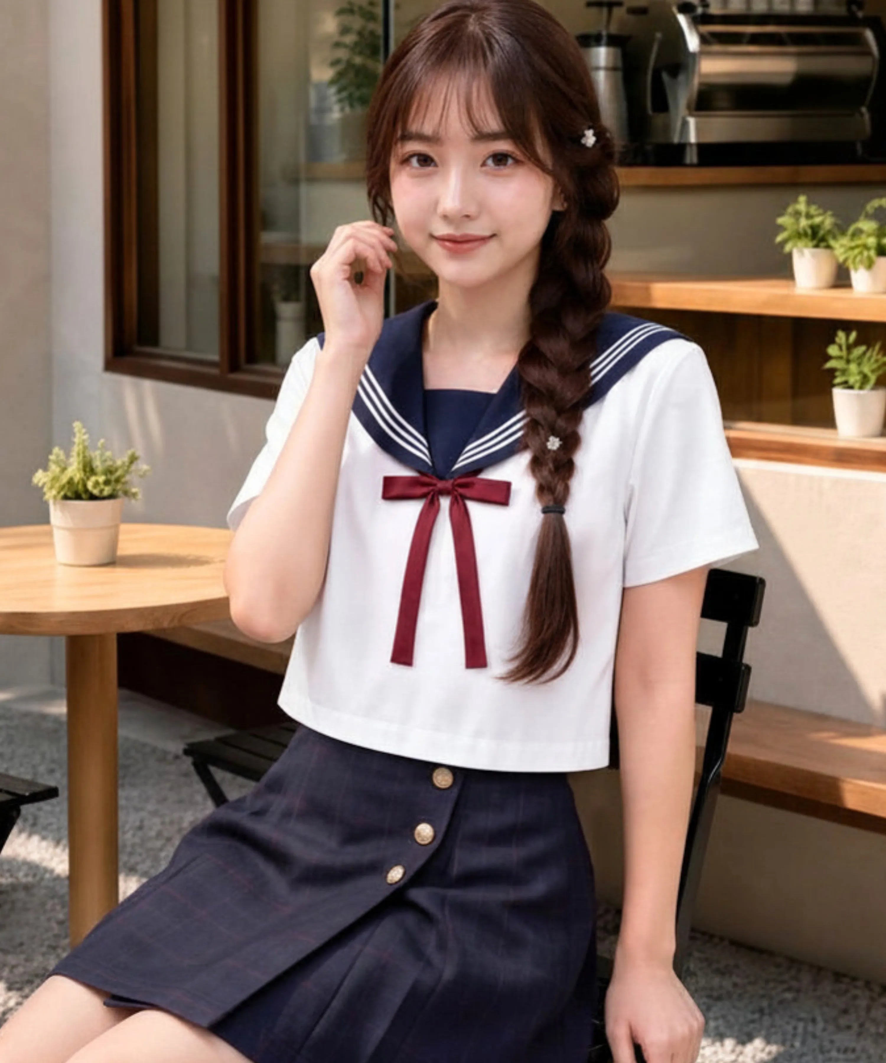 Classic Sailor Uniform Top