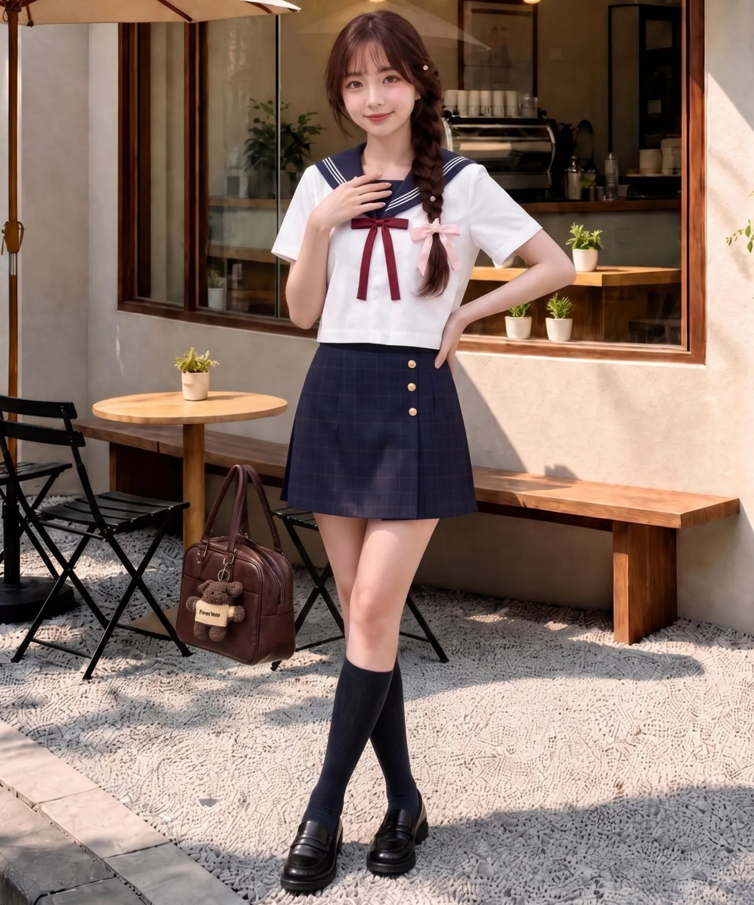 Classic Sailor Uniform Top