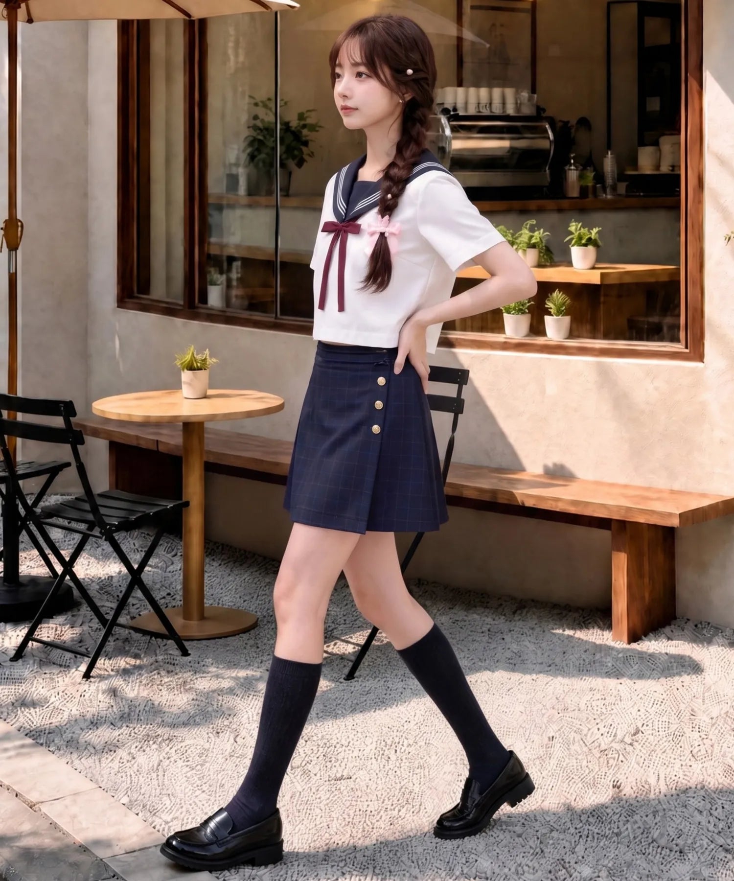 Classic Sailor Uniform Top