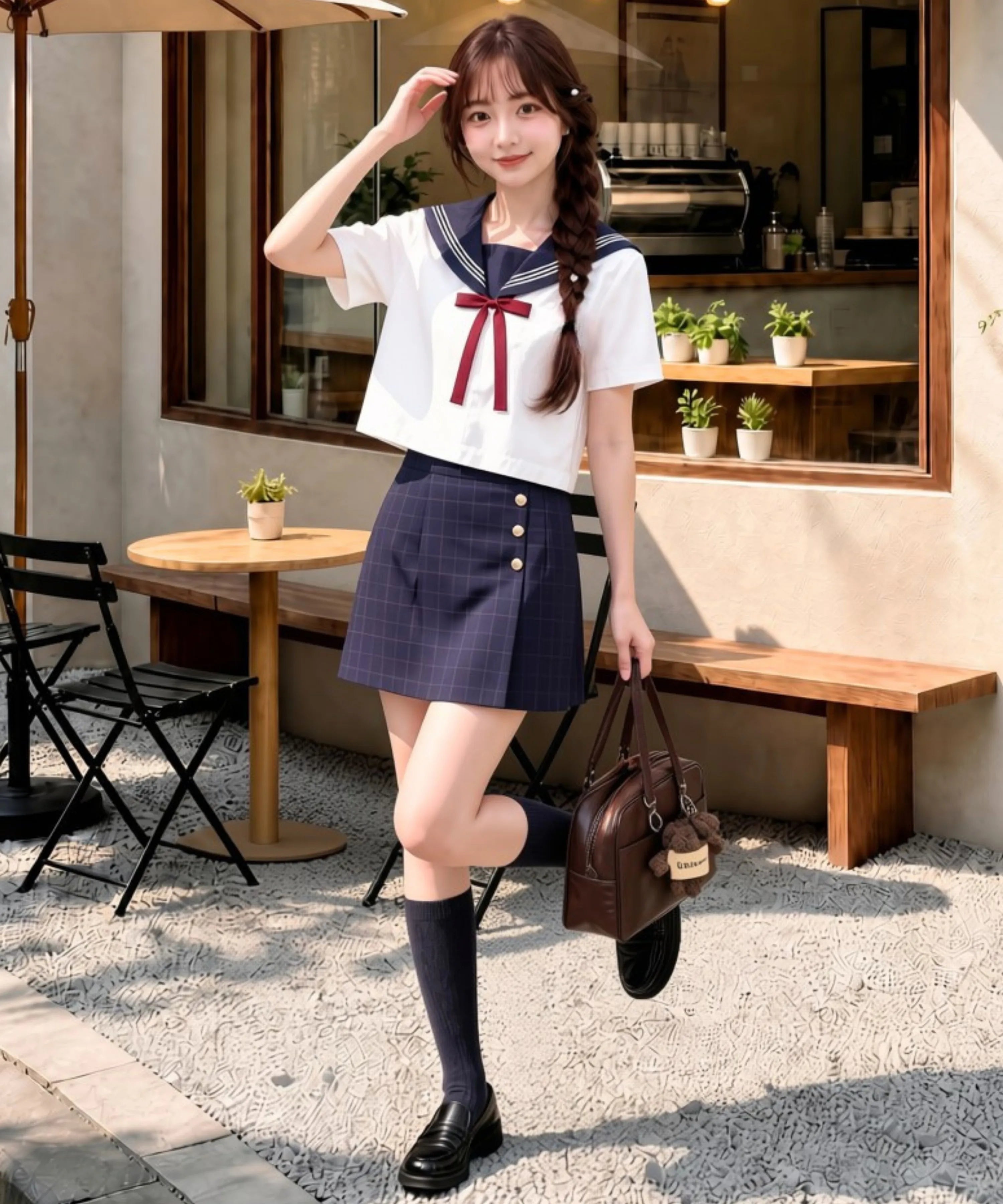 Classic Sailor Uniform Top