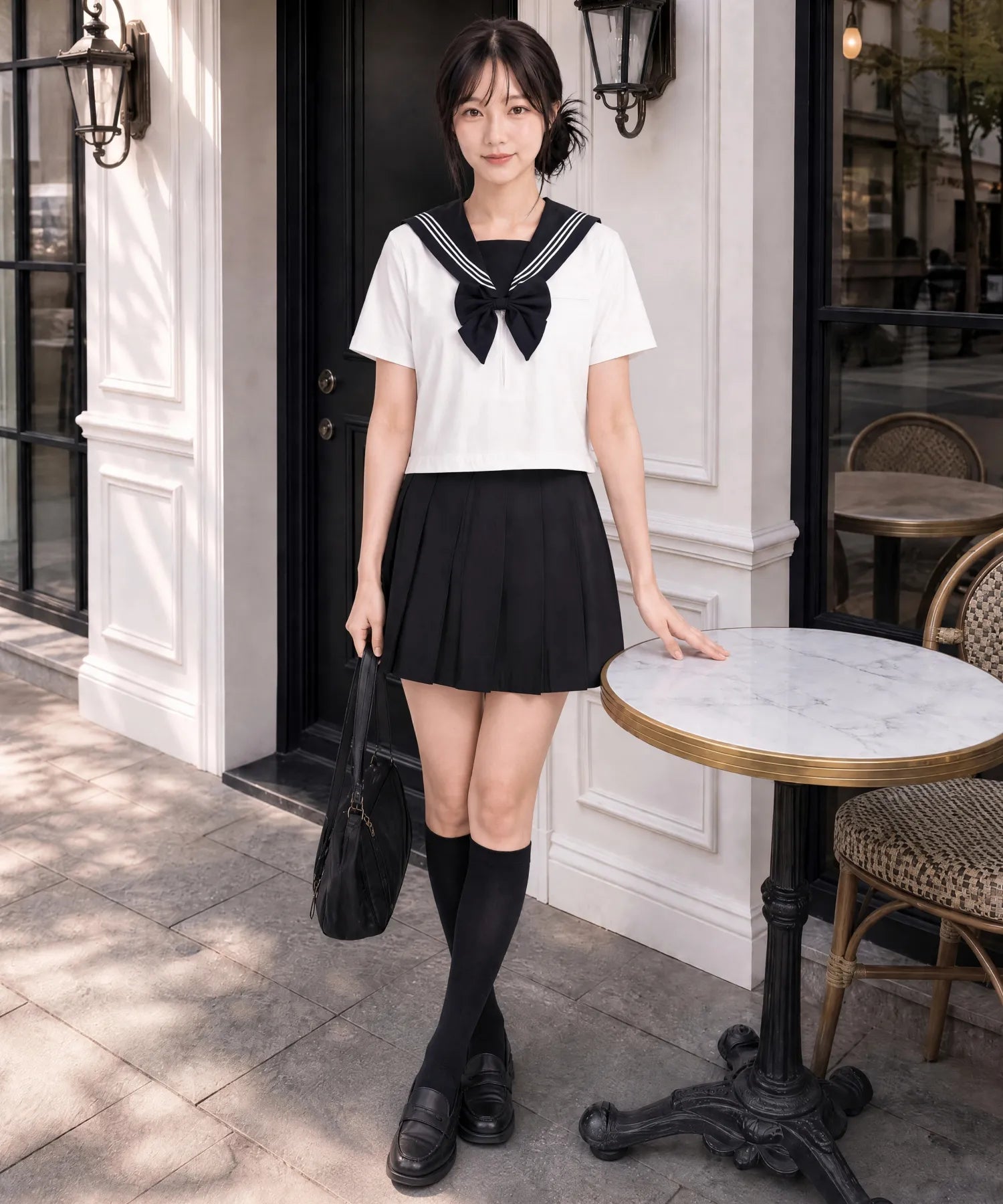 定番セーラー服 リボンタイ