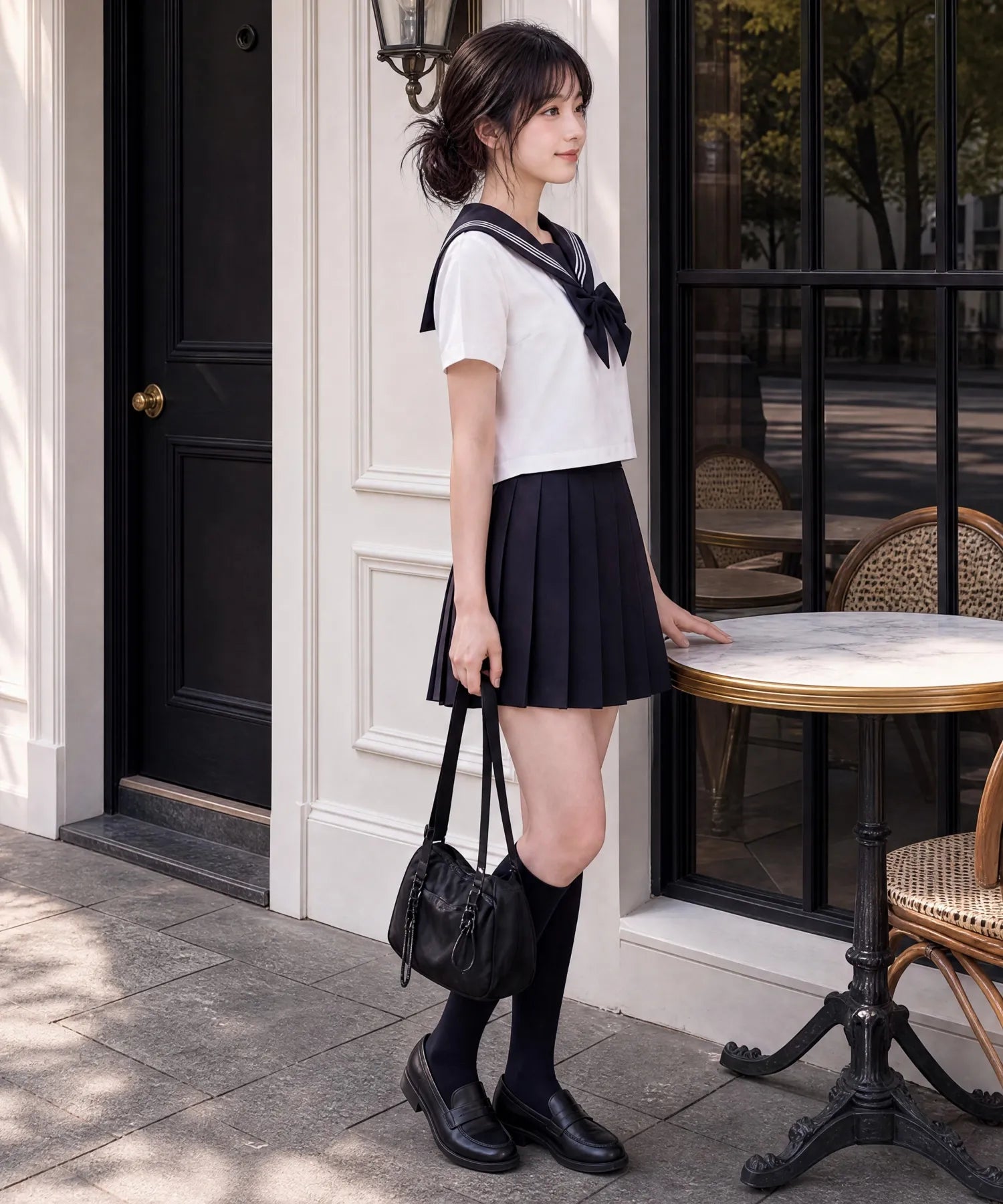 定番セーラー服 リボンタイ