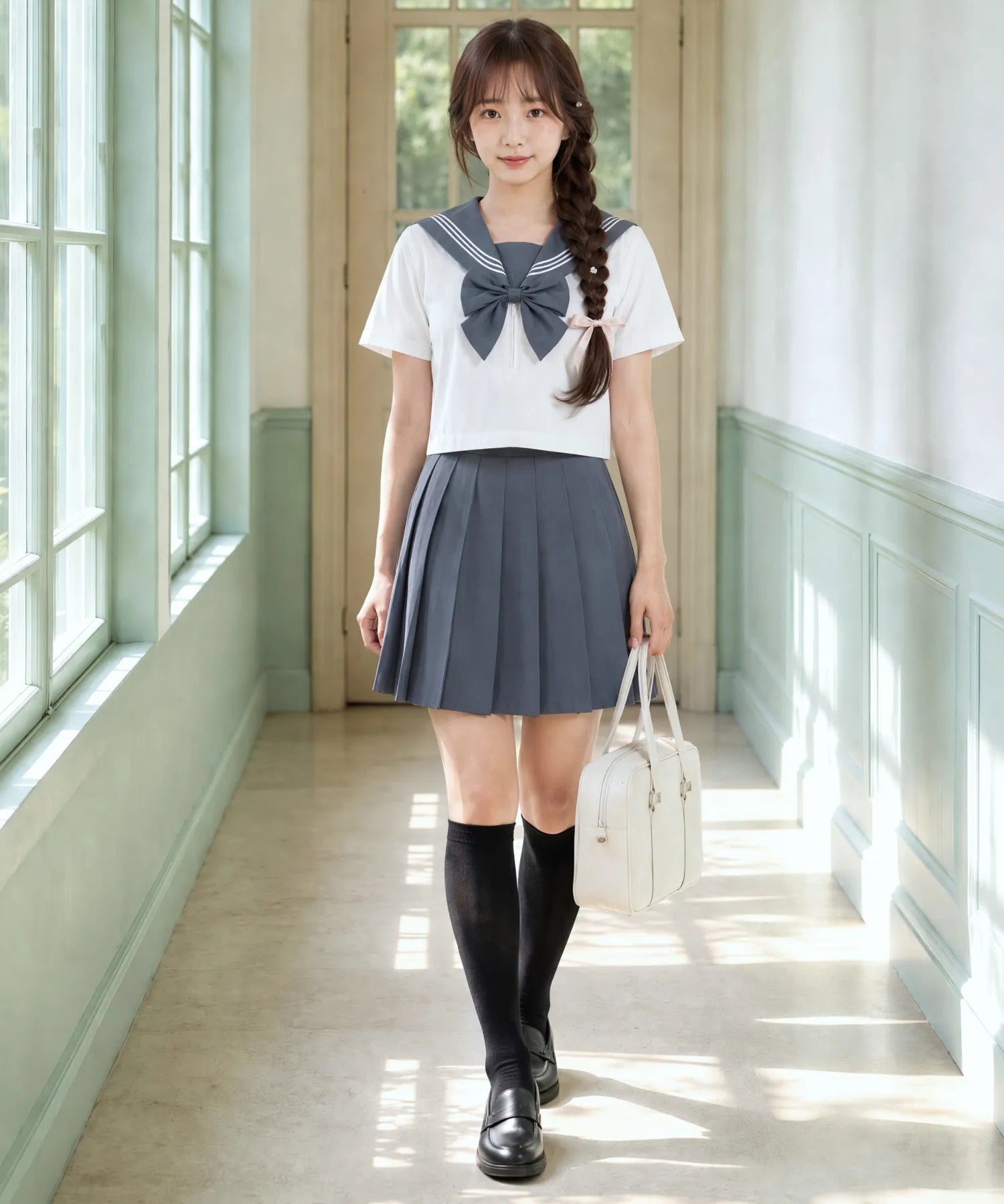 Classic Sailor Uniform Ribbon Tie