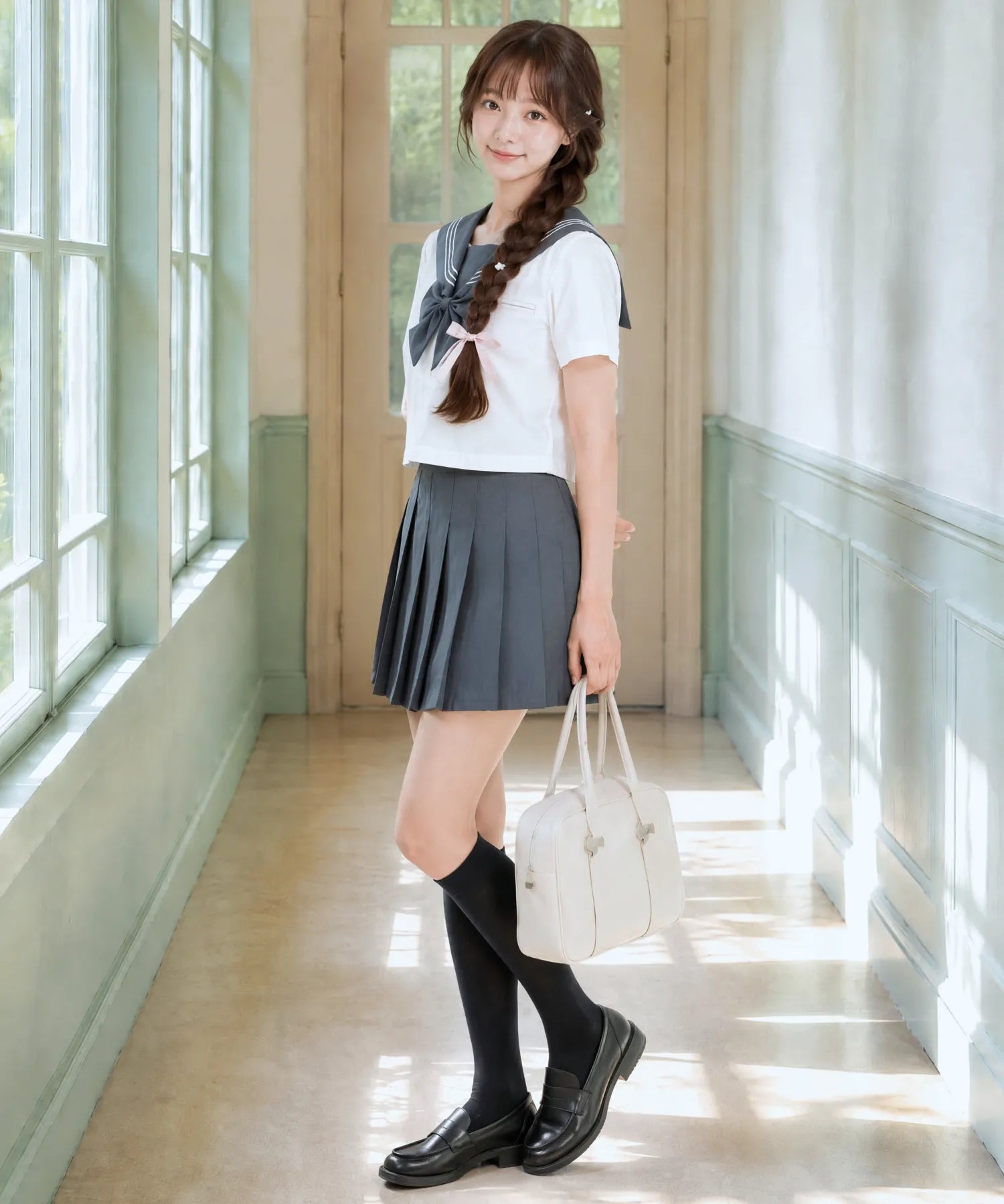 Classic Sailor Uniform Ribbon Tie
