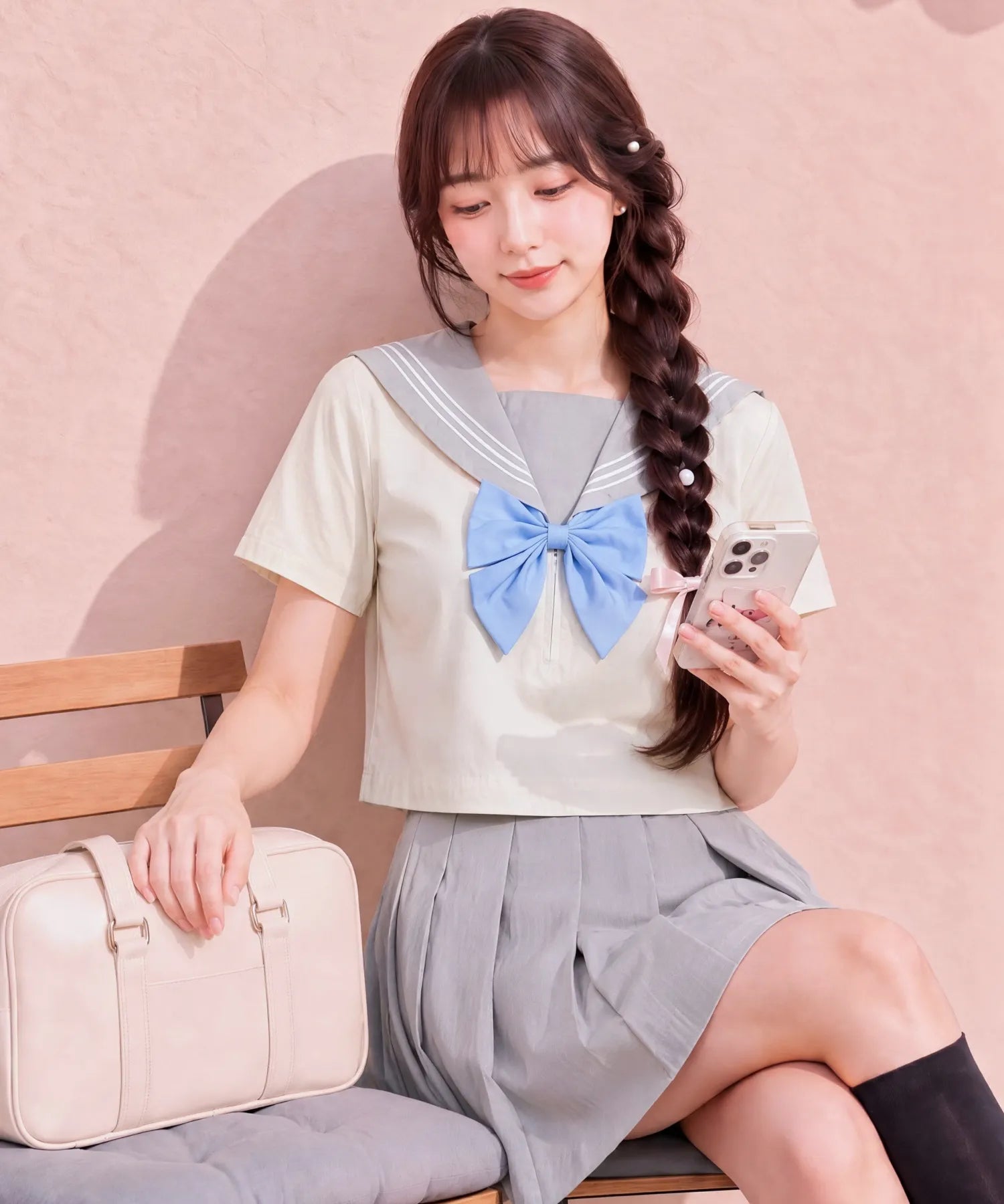 定番セーラー服 リボンタイ