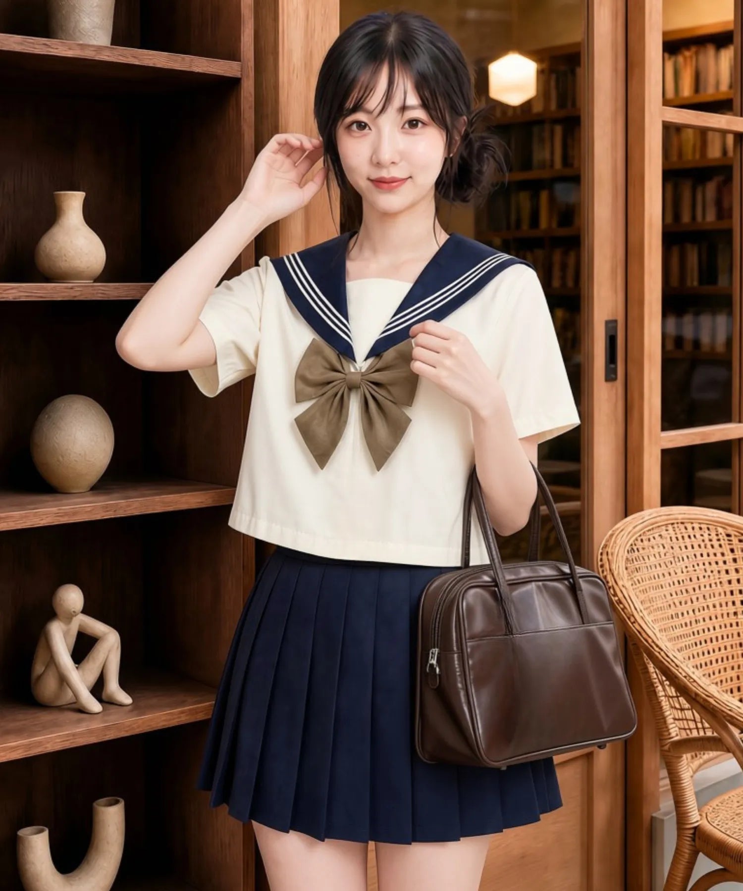 Classic Sailor Uniform Ribbon Tie