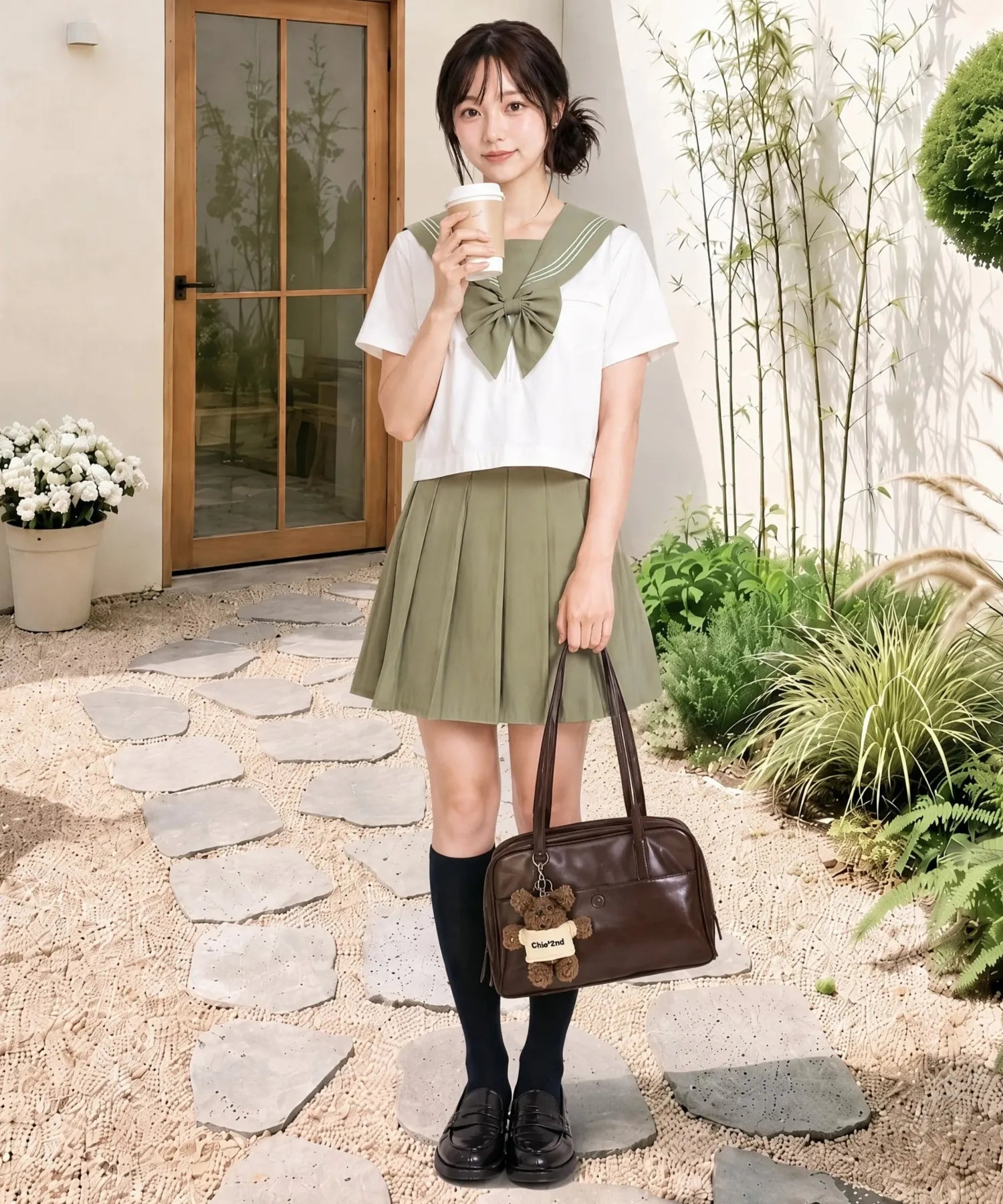 定番セーラー服 リボンタイ