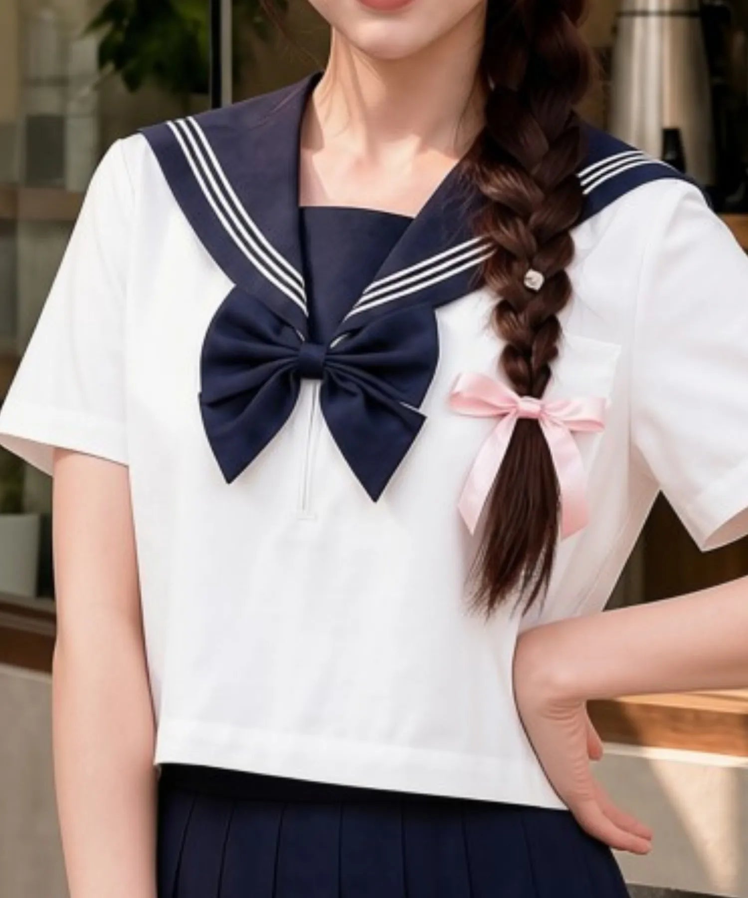 Classic Sailor Uniform Ribbon Tie