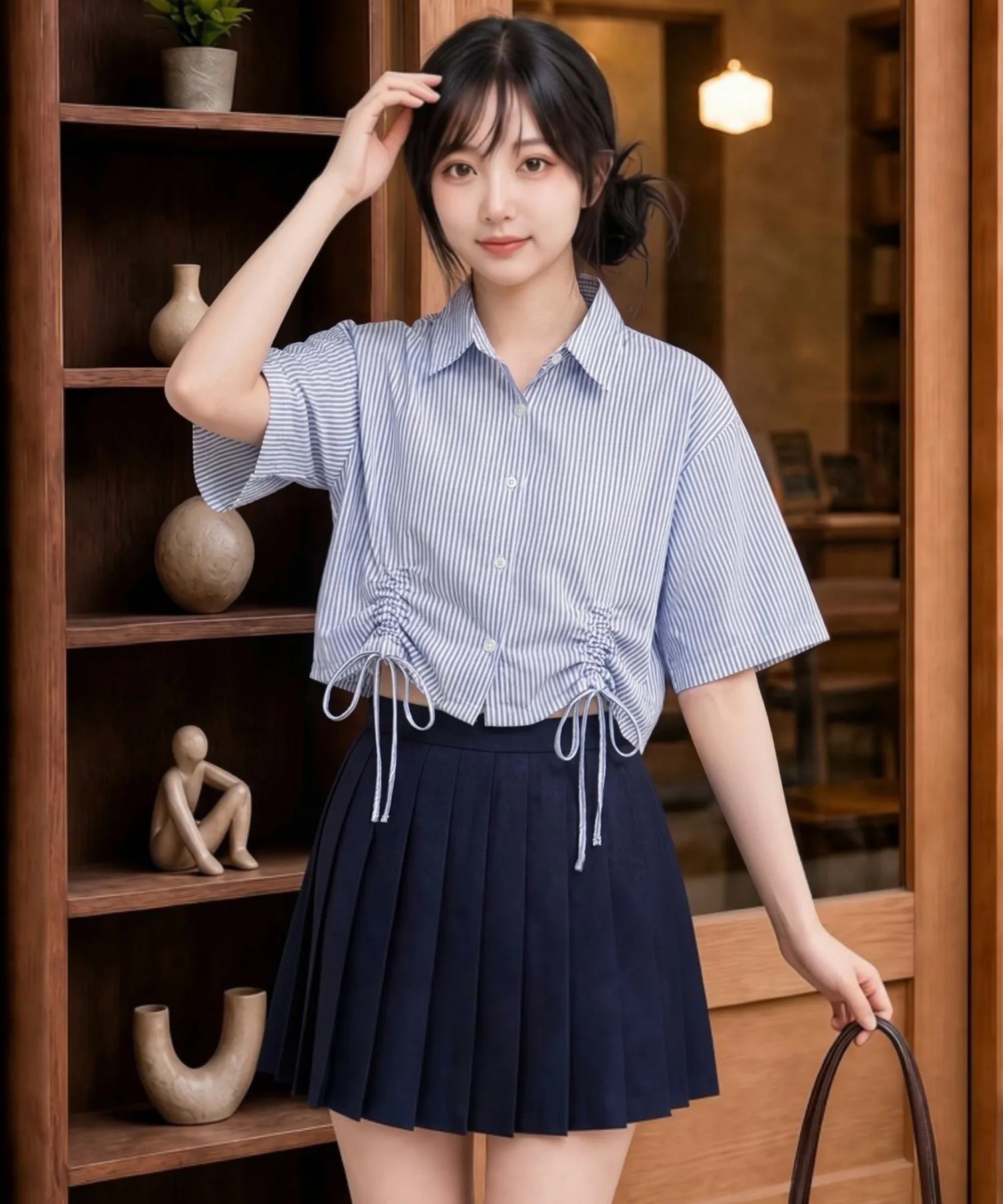 Classic Sailor Uniform Pleated Skirt
