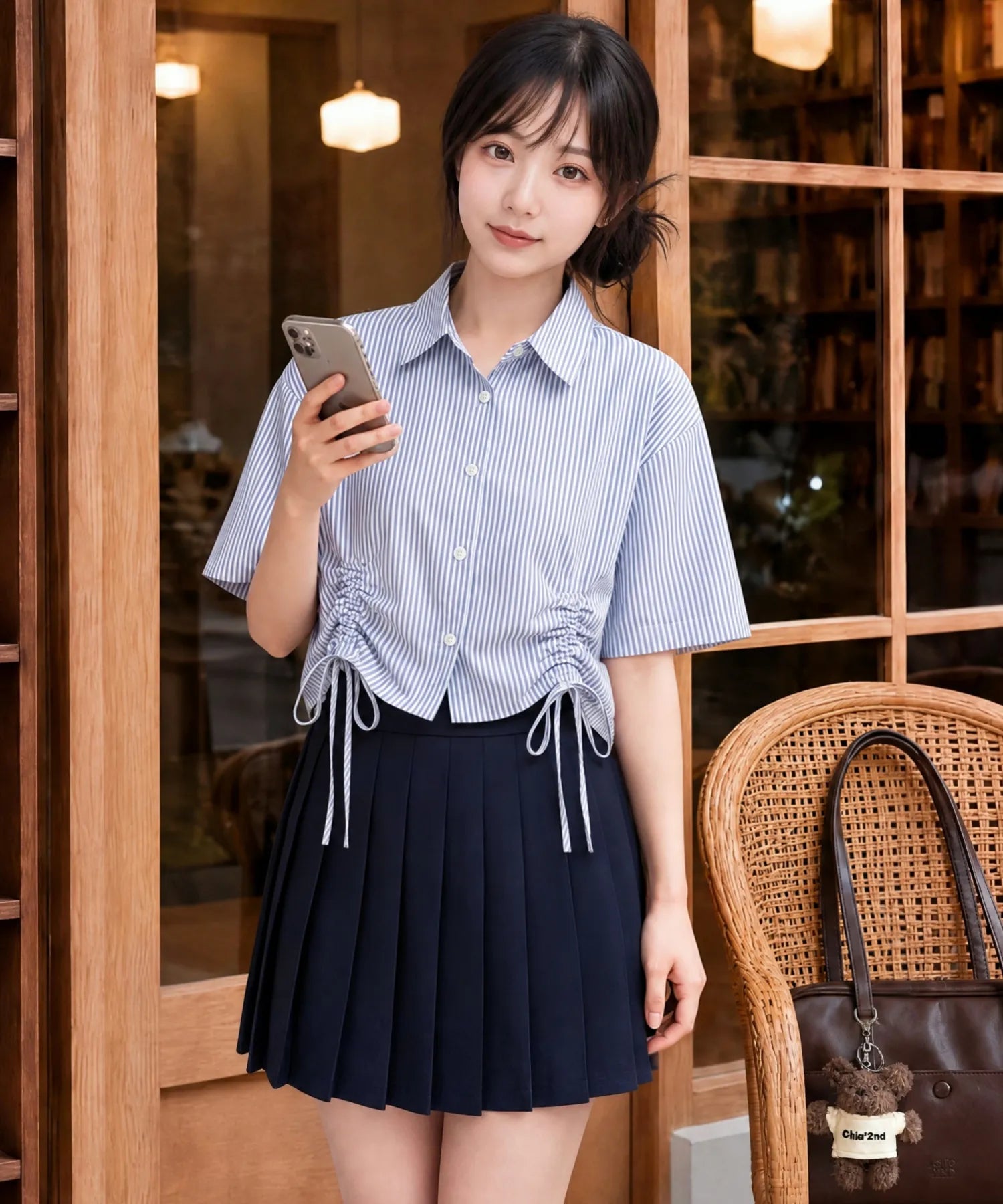 Classic Sailor Uniform Pleated Skirt