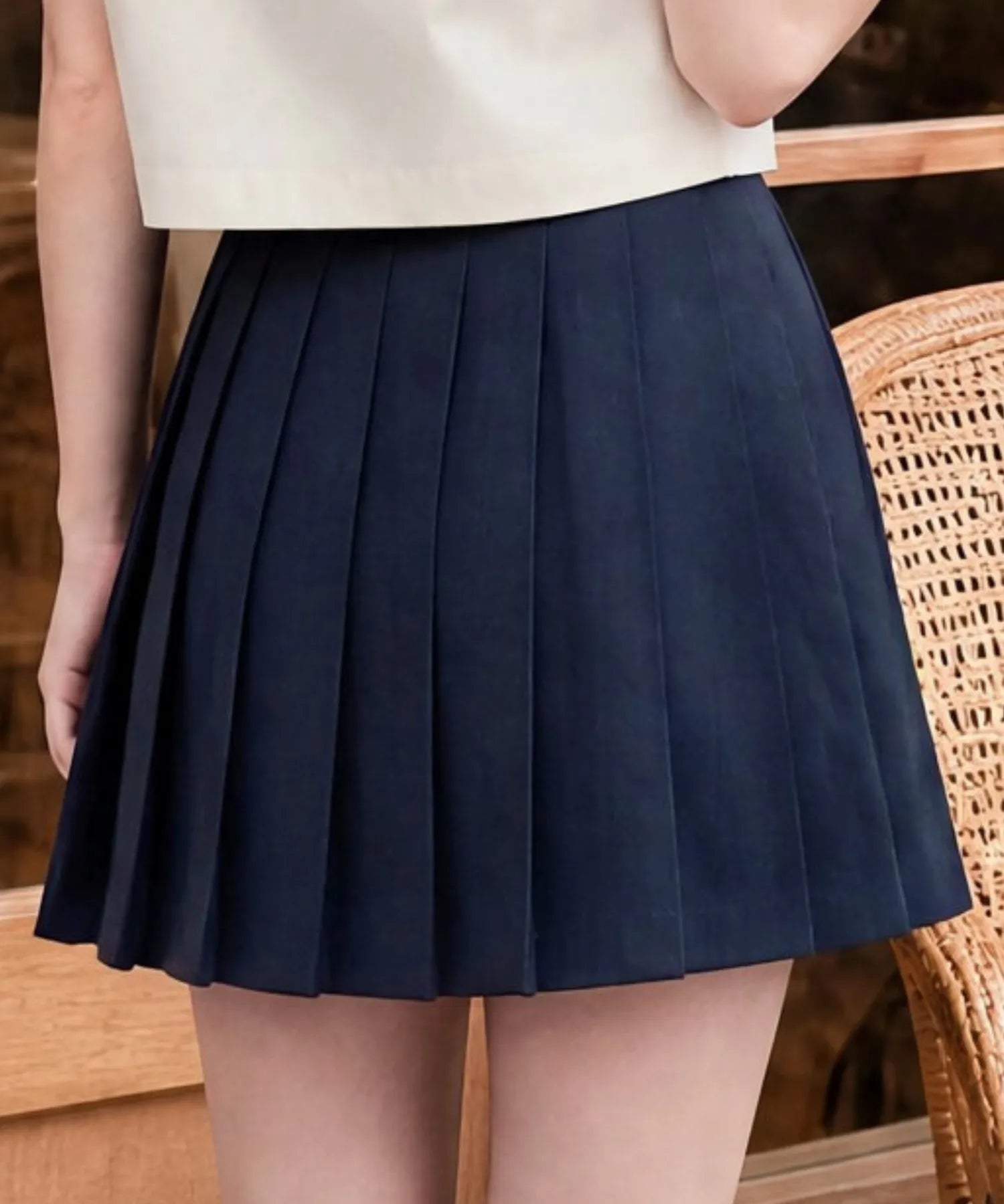 Classic Sailor Uniform Pleated Skirt
