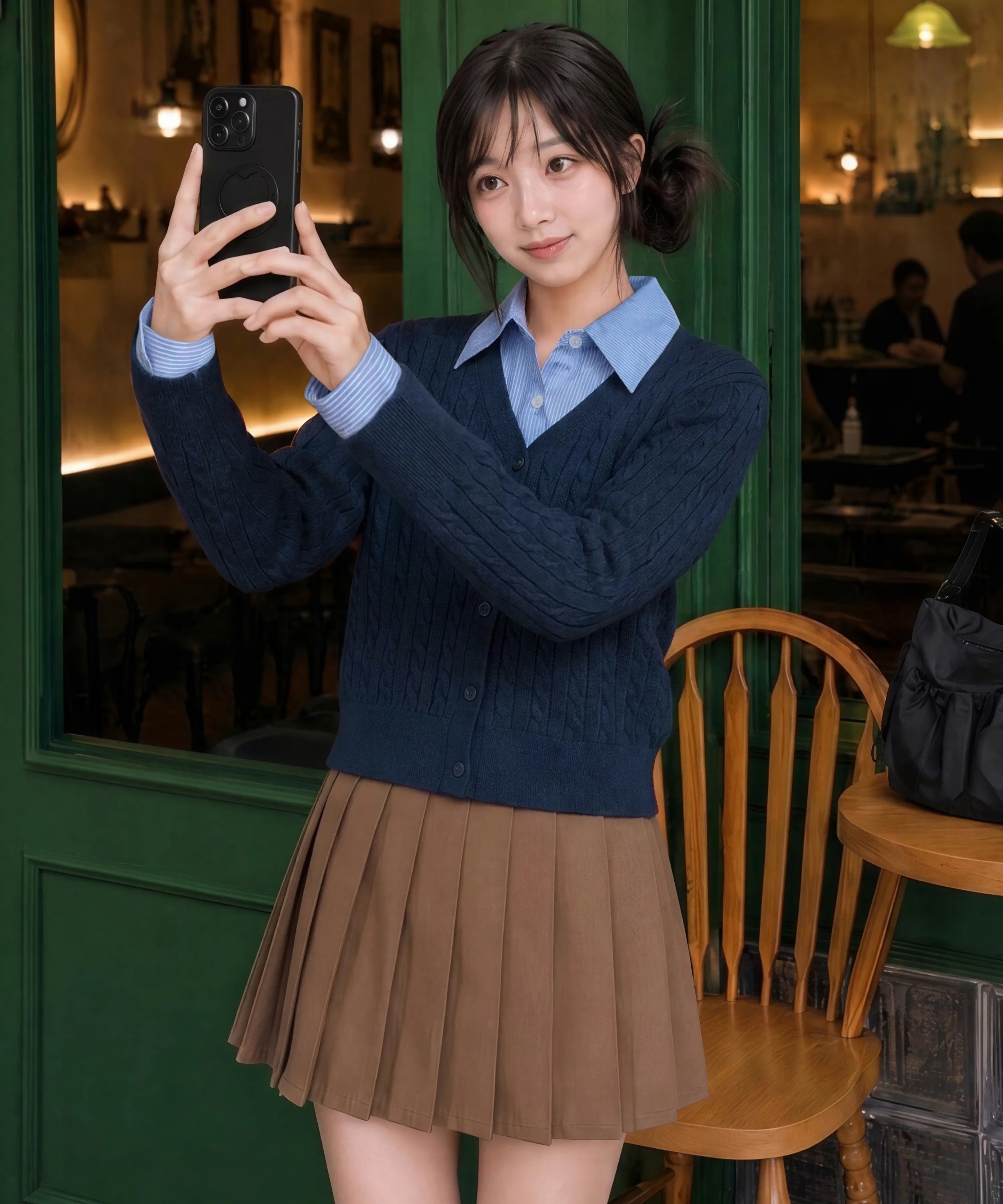 Classic Sailor Uniform Pleated Skirt