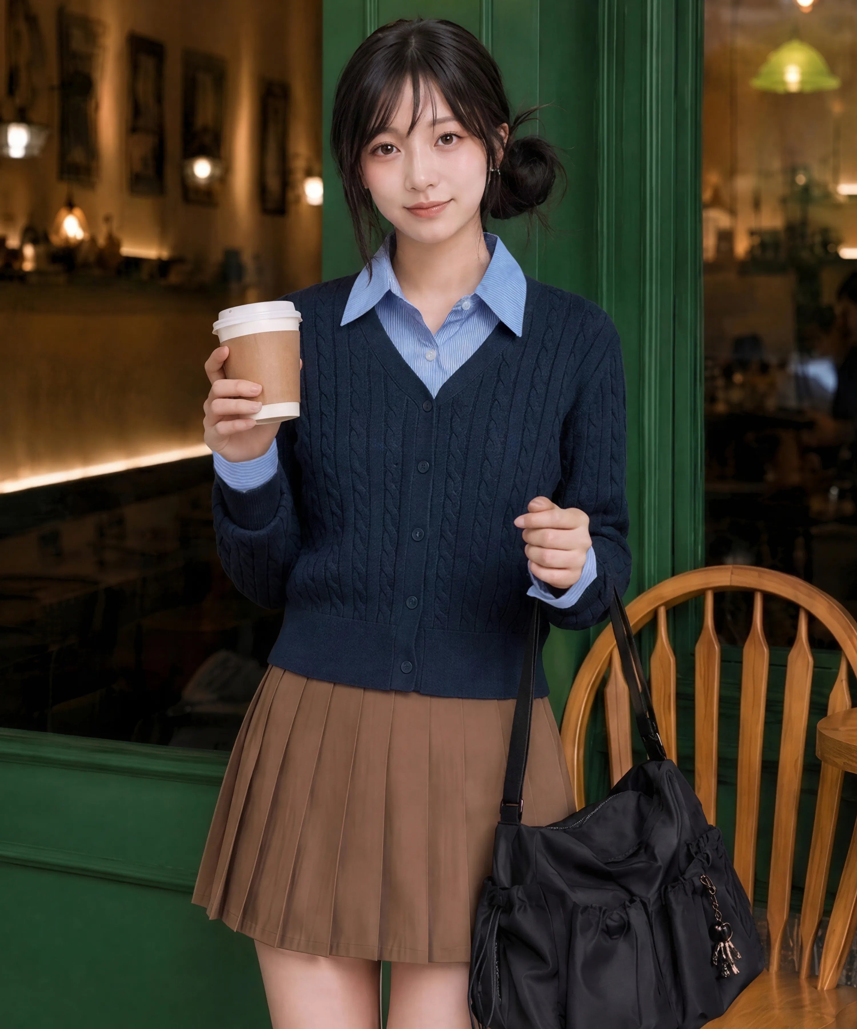 Classic Sailor Uniform Pleated Skirt