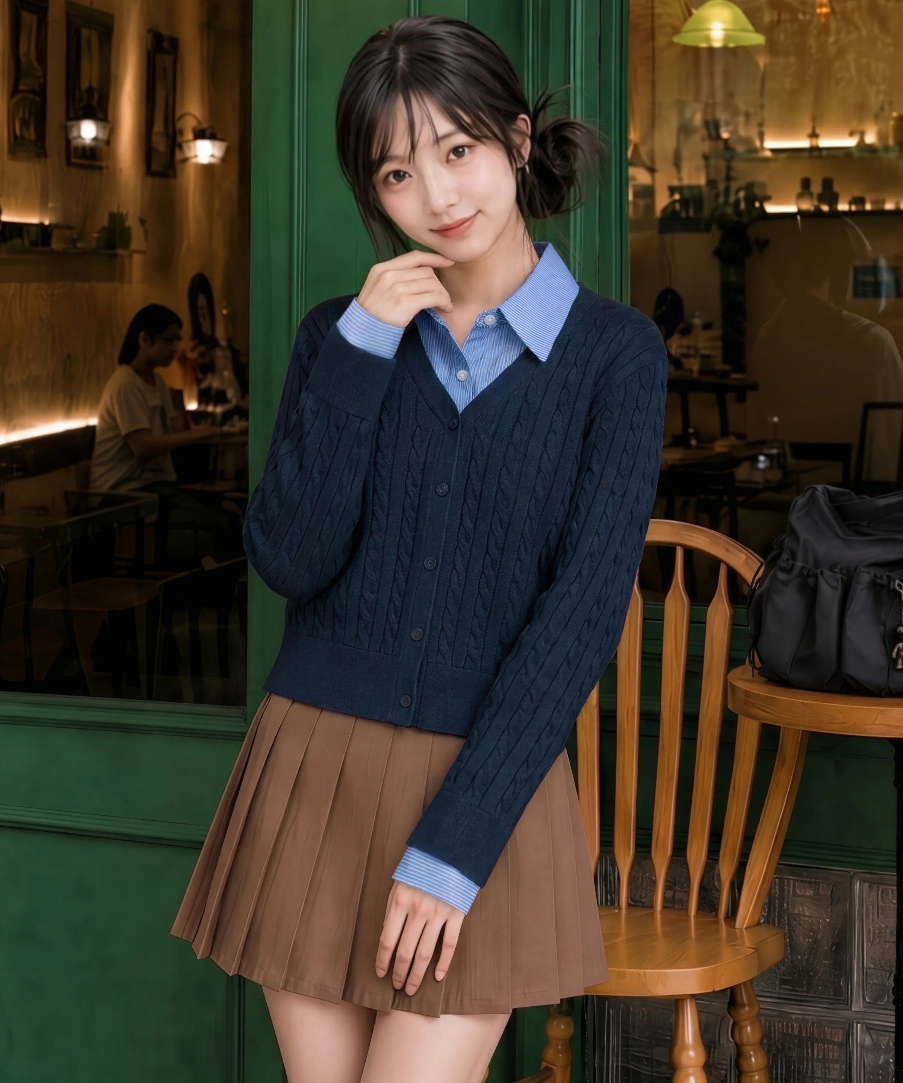 Classic Sailor Uniform Pleated Skirt
