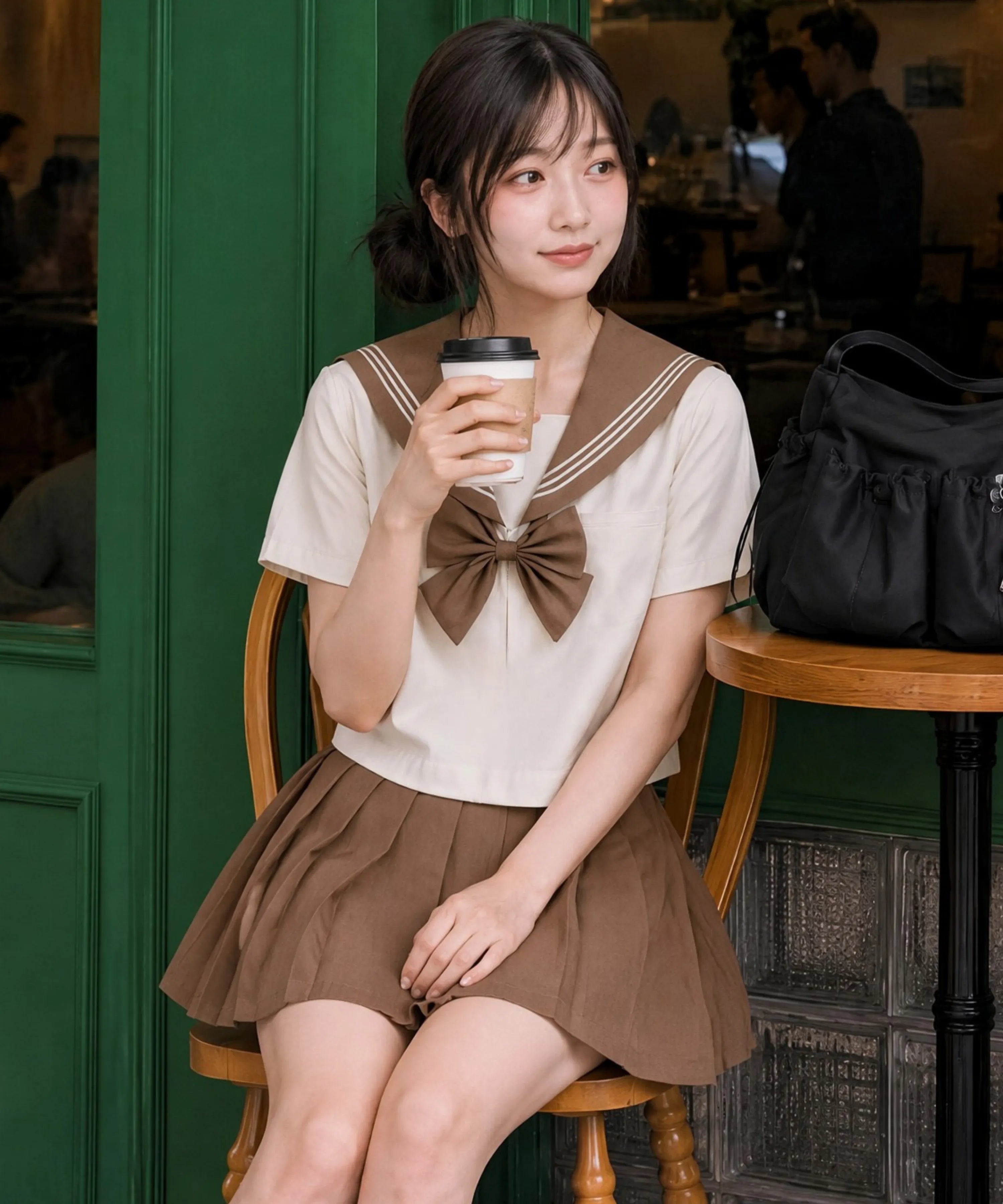 Classic Sailor Uniform Pleated Skirt