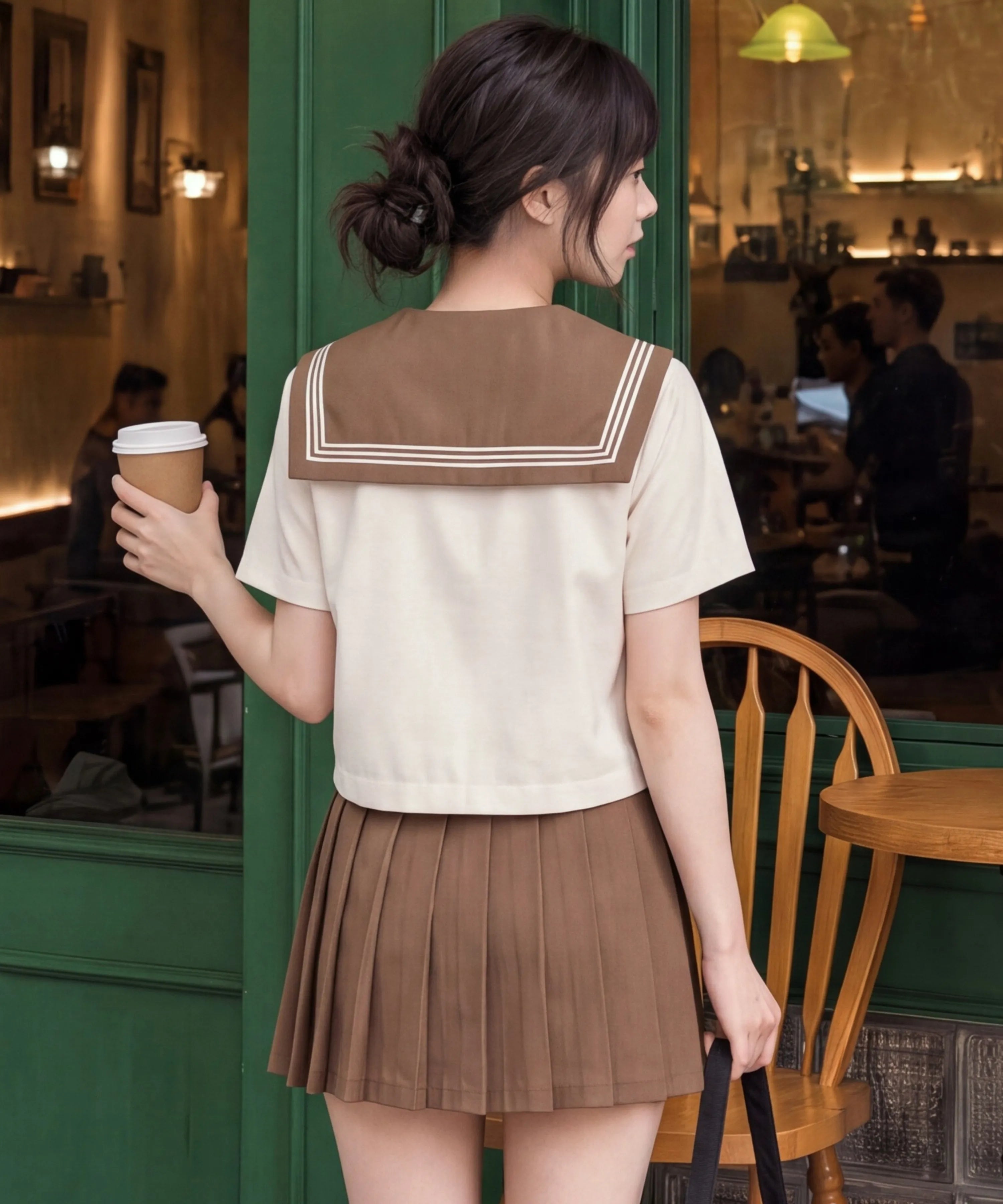 Classic Sailor Uniform Pleated Skirt