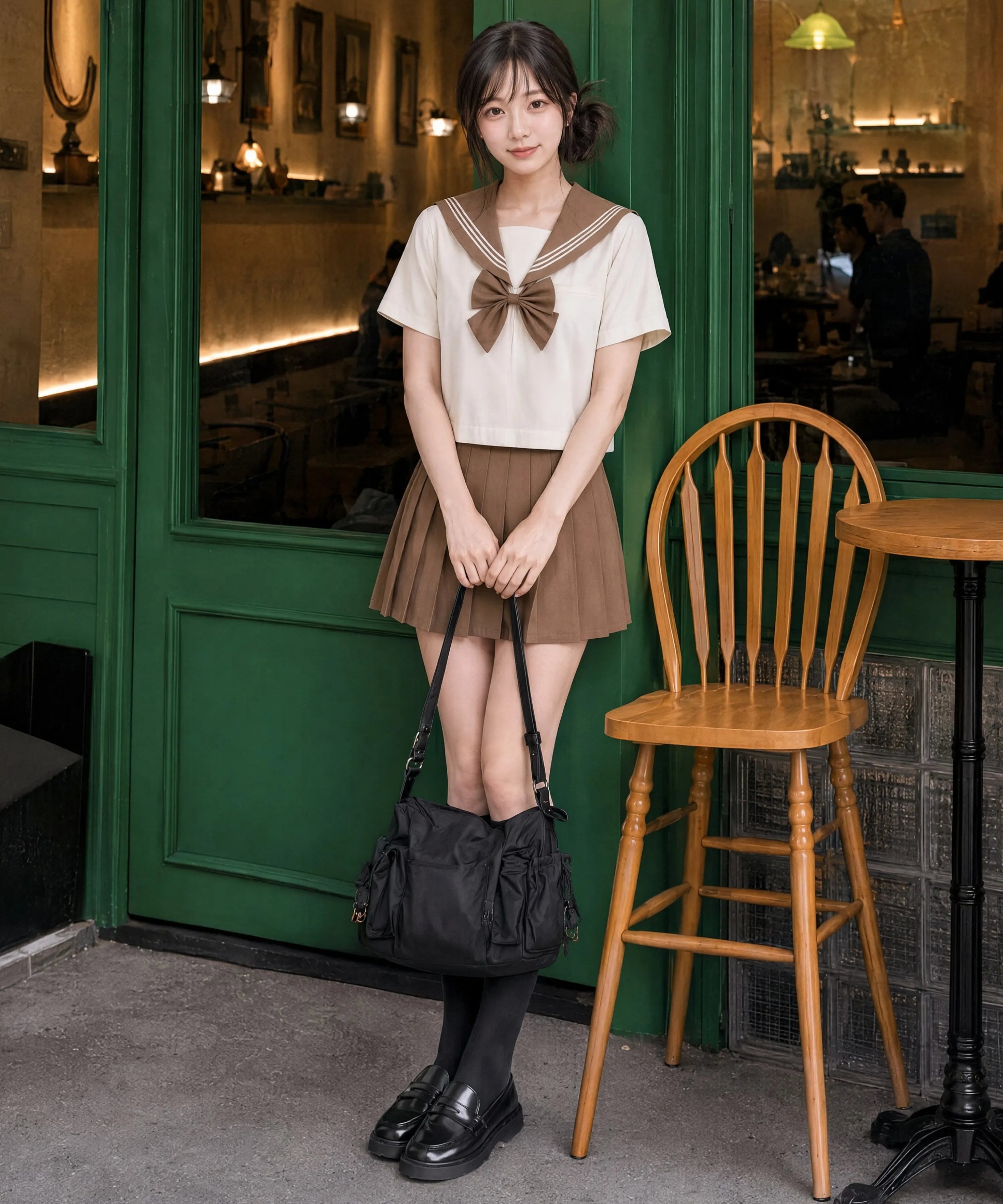 Classic Sailor Uniform Pleated Skirt