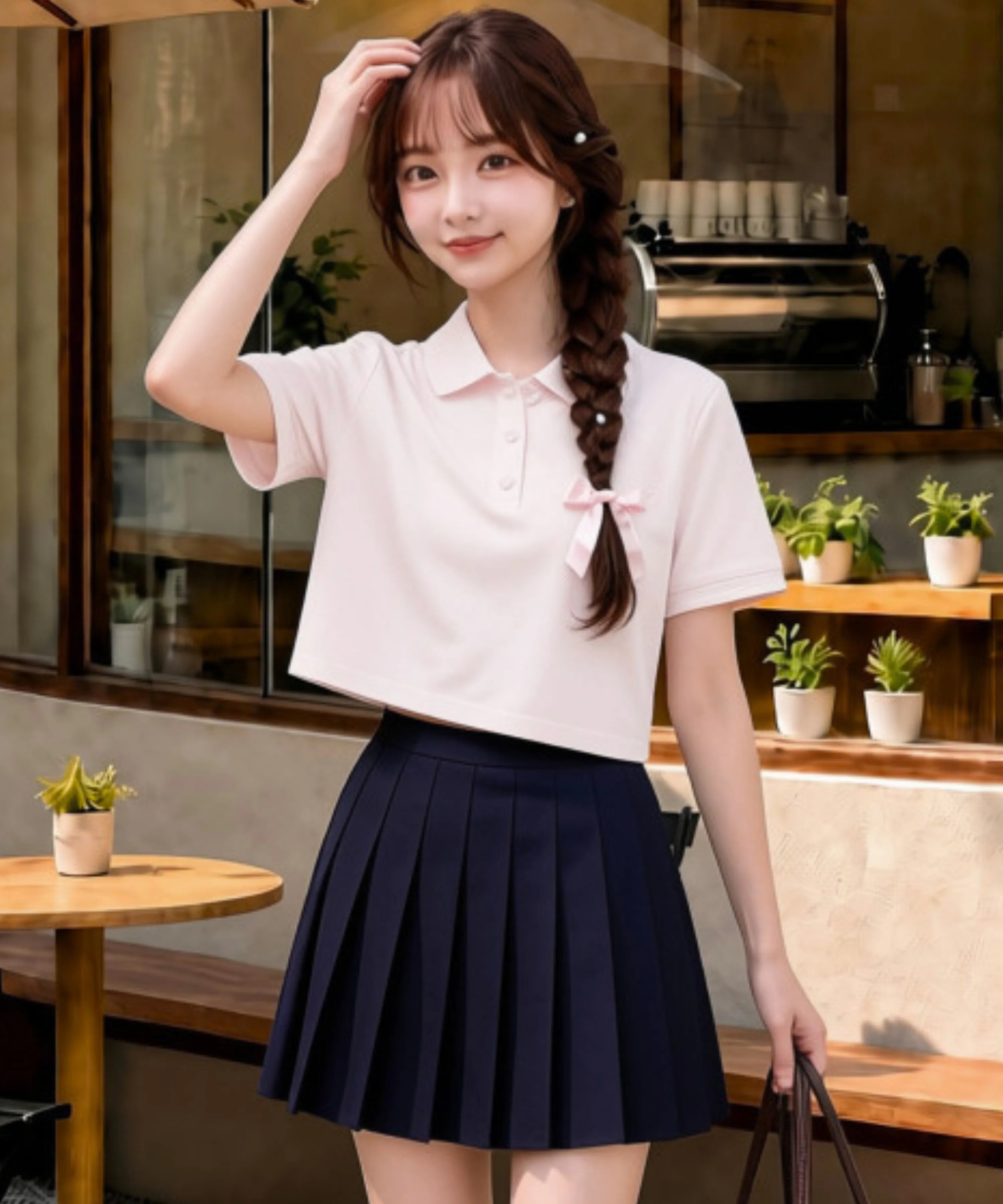 Classic Sailor Uniform Pleated Skirt