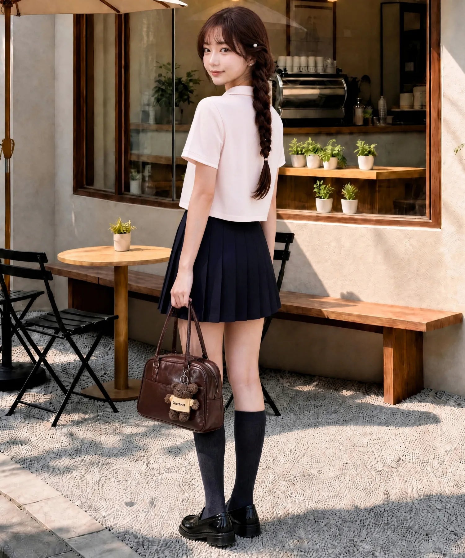 Classic Sailor Uniform Pleated Skirt