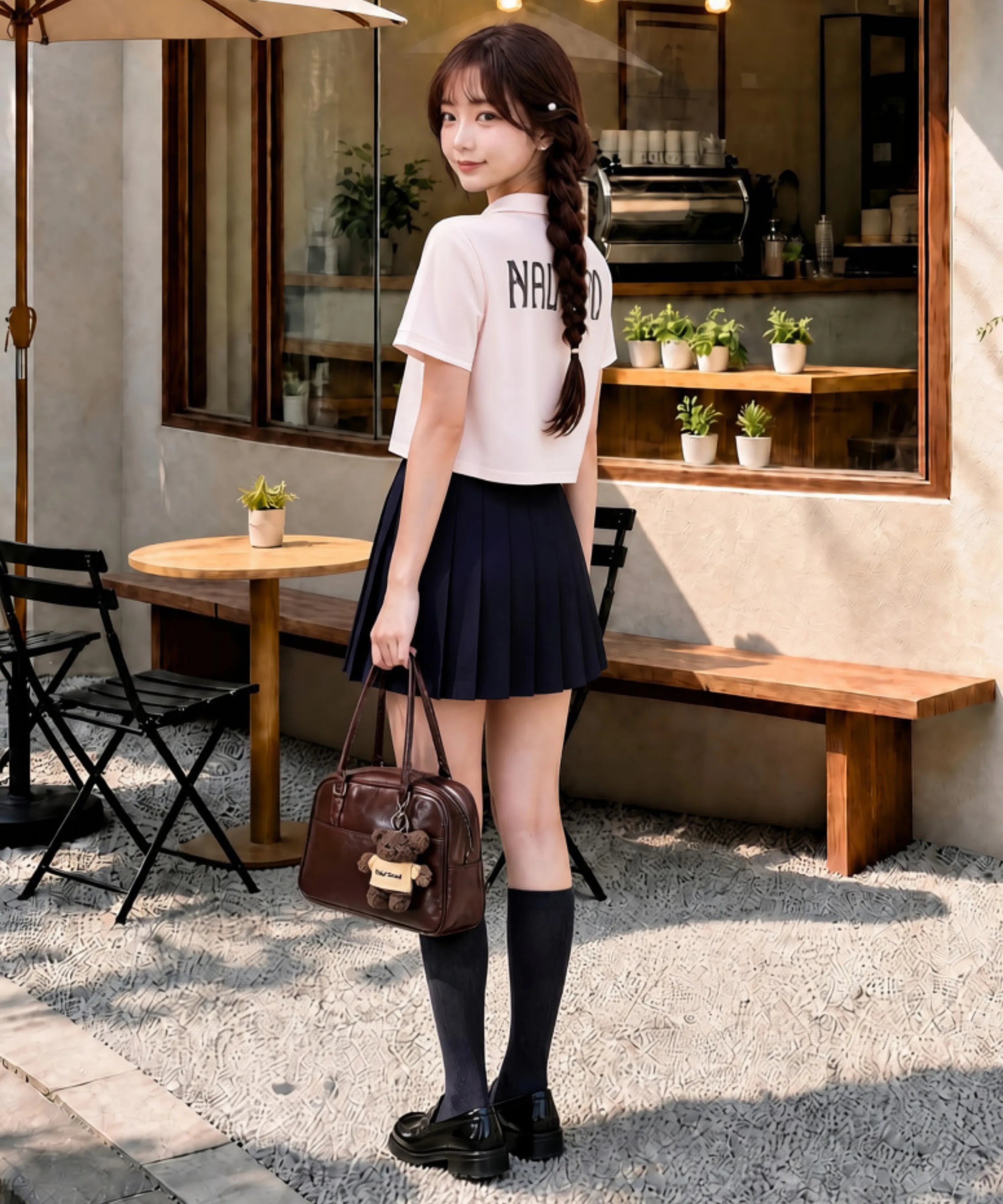 Classic Sailor Uniform Pleated Skirt