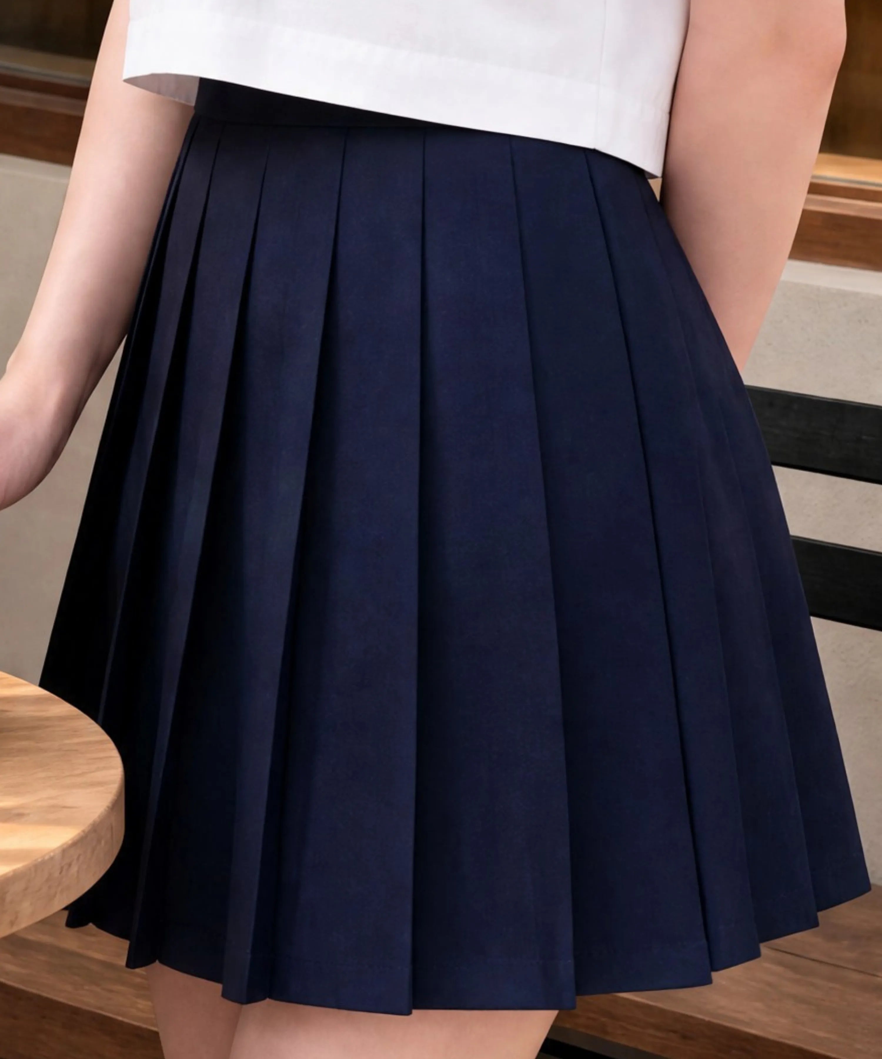 Classic Sailor Uniform Pleated Skirt