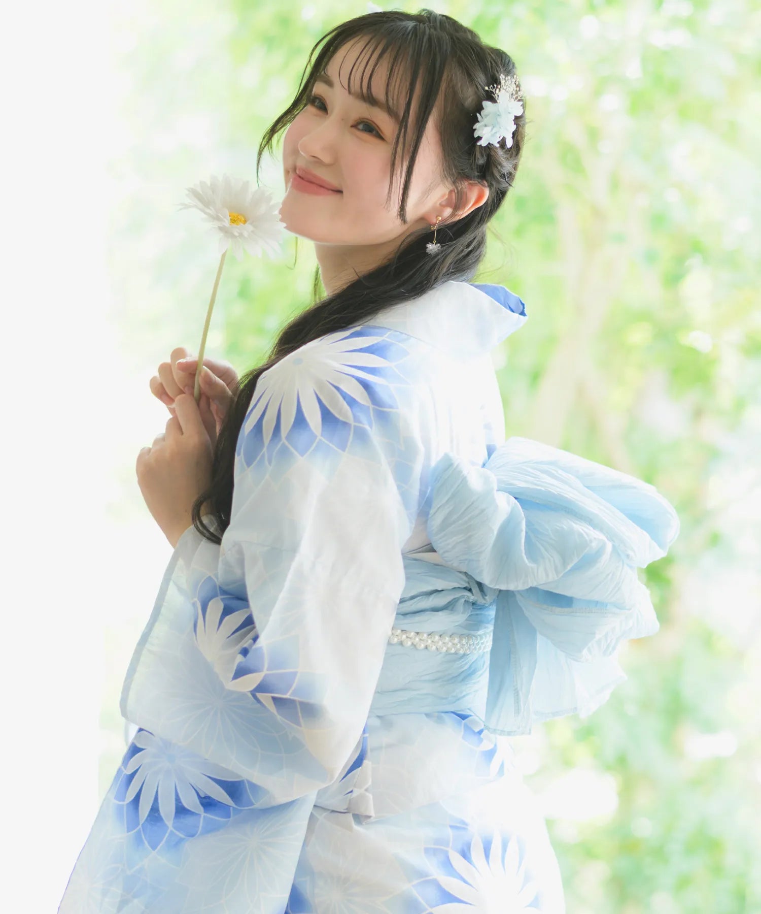 Crinkled heko obi