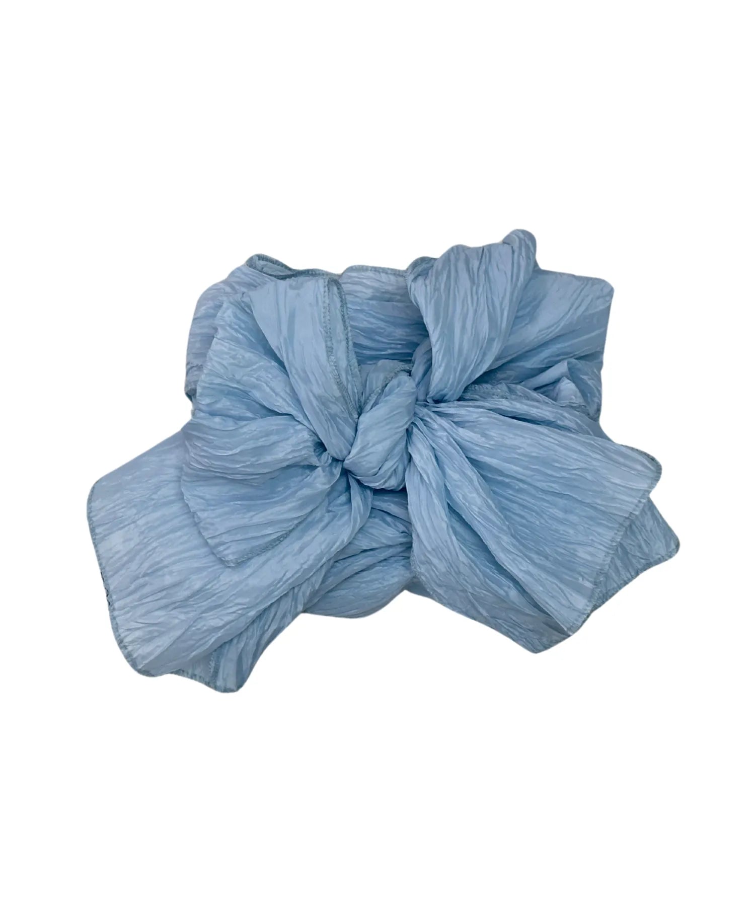 Crinkled heko obi