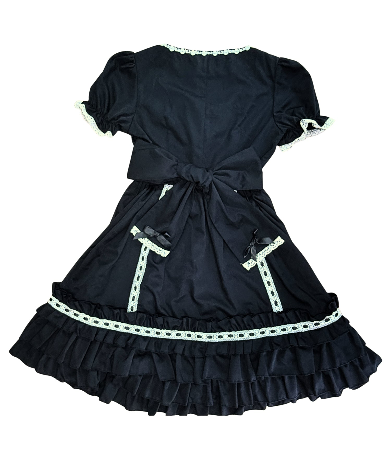 3way Royal Doll Dress with Cape and Ribbon 5-piece Set