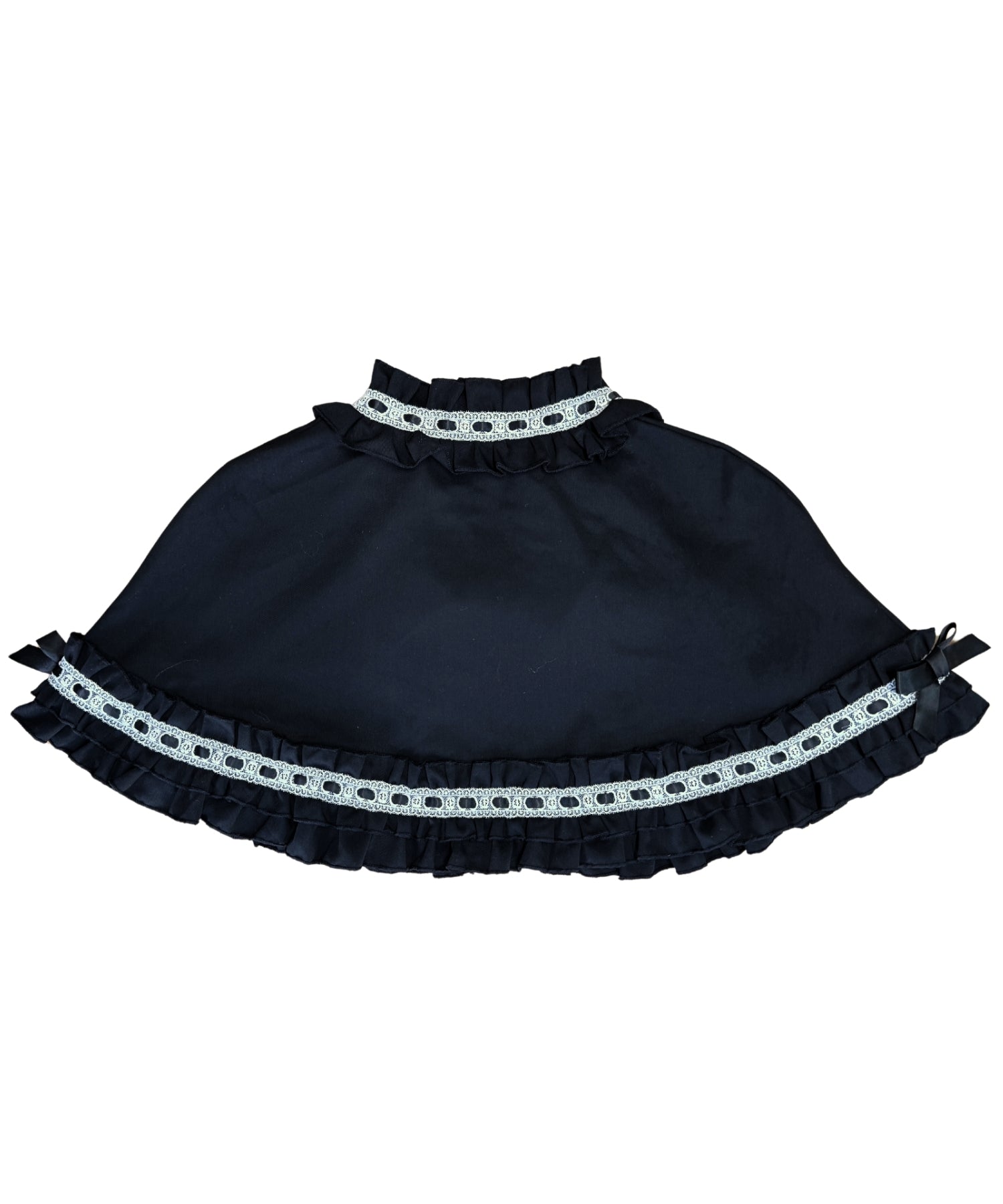 3way Royal Doll Dress with Cape and Ribbon 5-piece Set