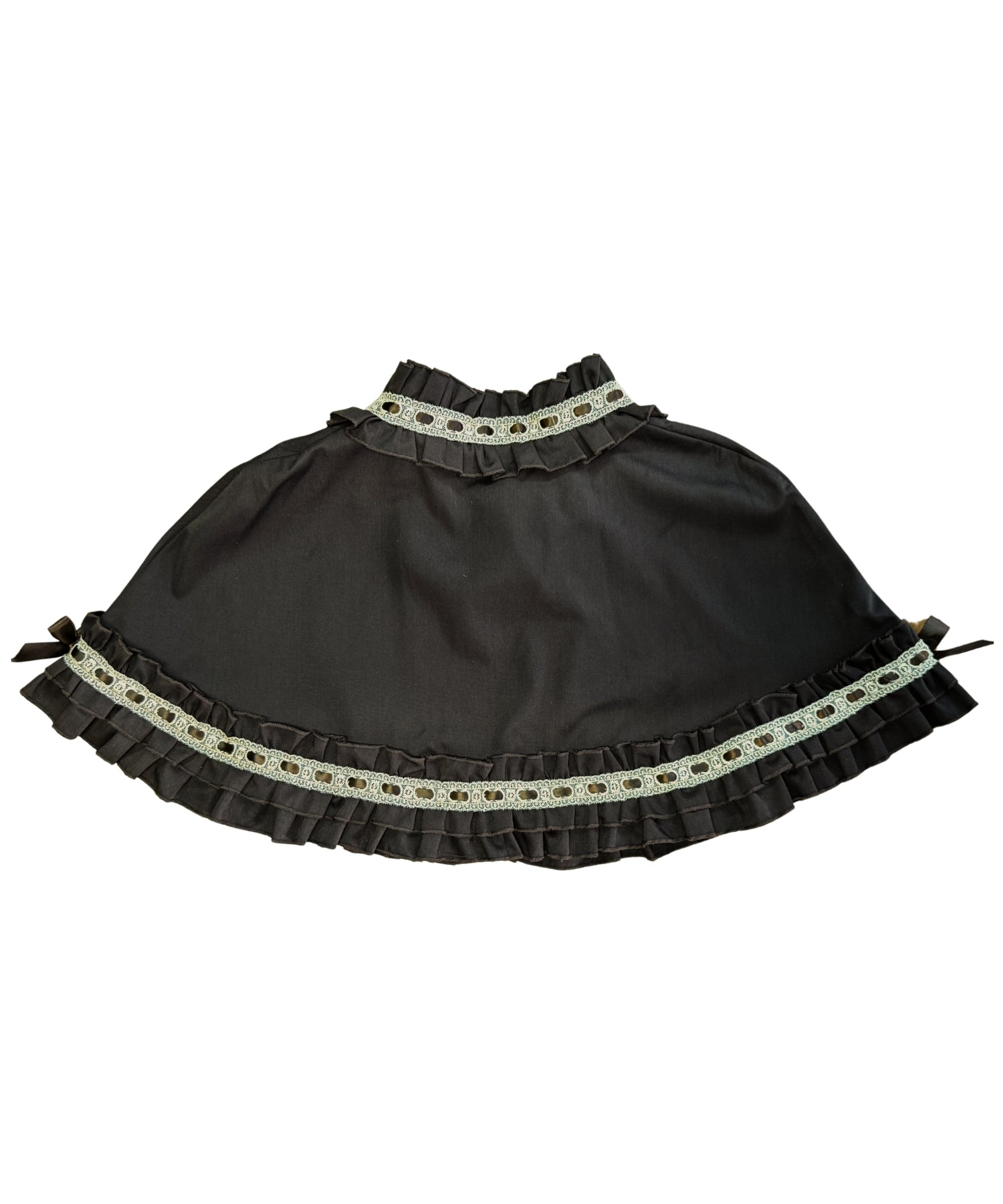3way Royal Doll Dress with Cape and Ribbon 5-piece Set