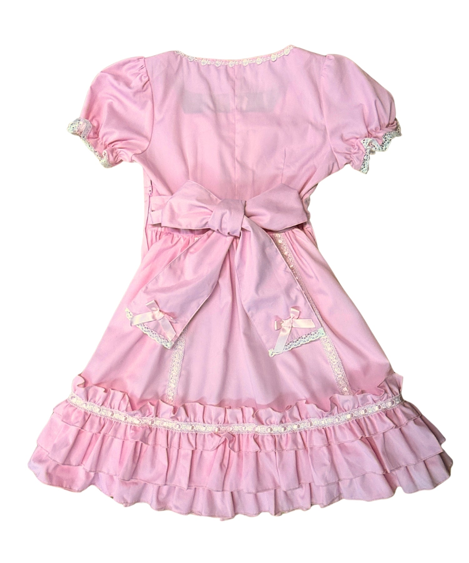 3way Royal Doll Dress with Cape and Ribbon 5-piece Set