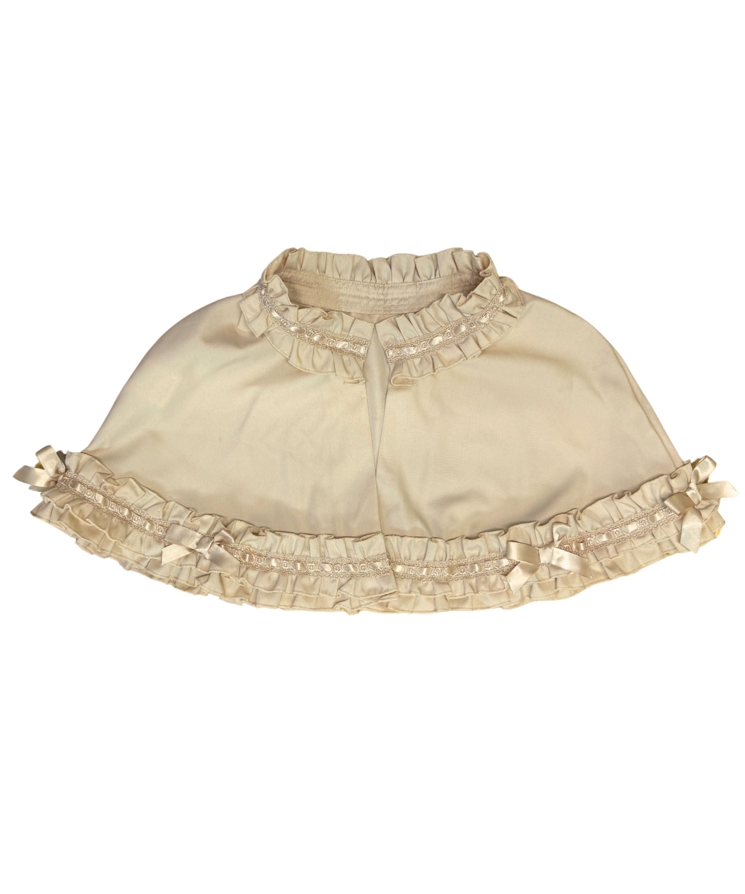 3way Royal Doll Dress with Cape and Ribbon 5-piece Set