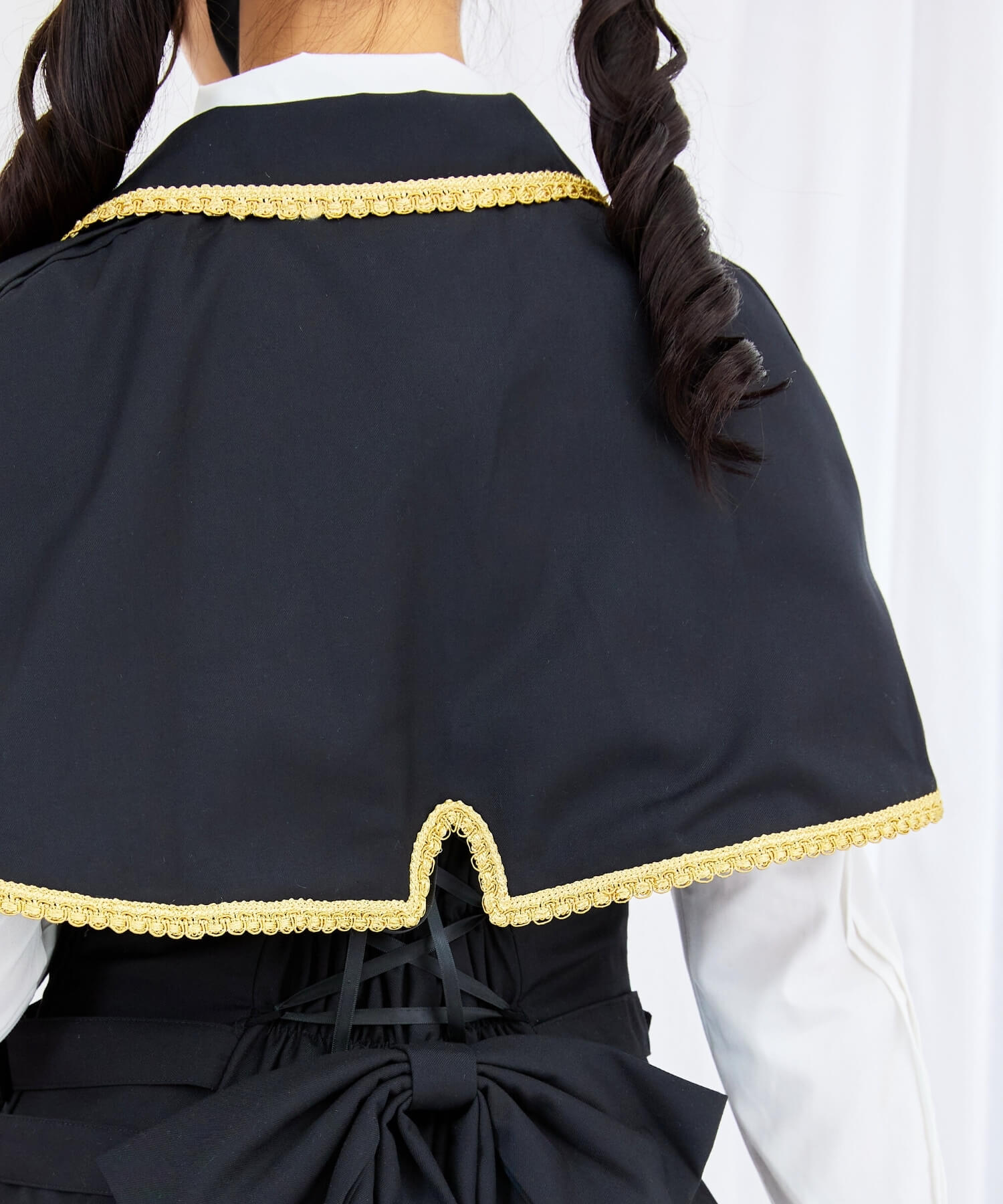 3way Gold Chain Punk Jumper Skirt 8-piece Set
