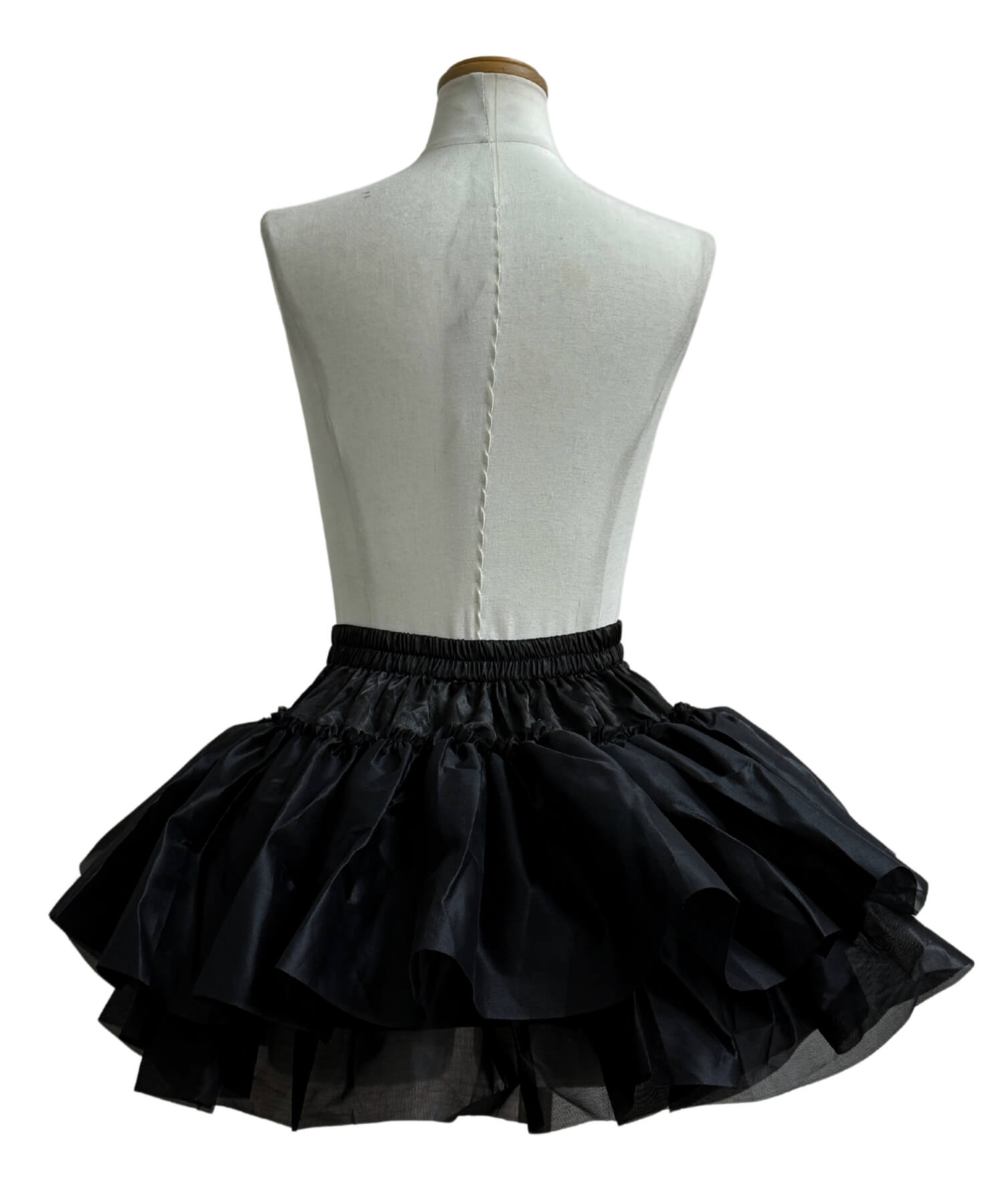 Double-layered hard tulle panniers