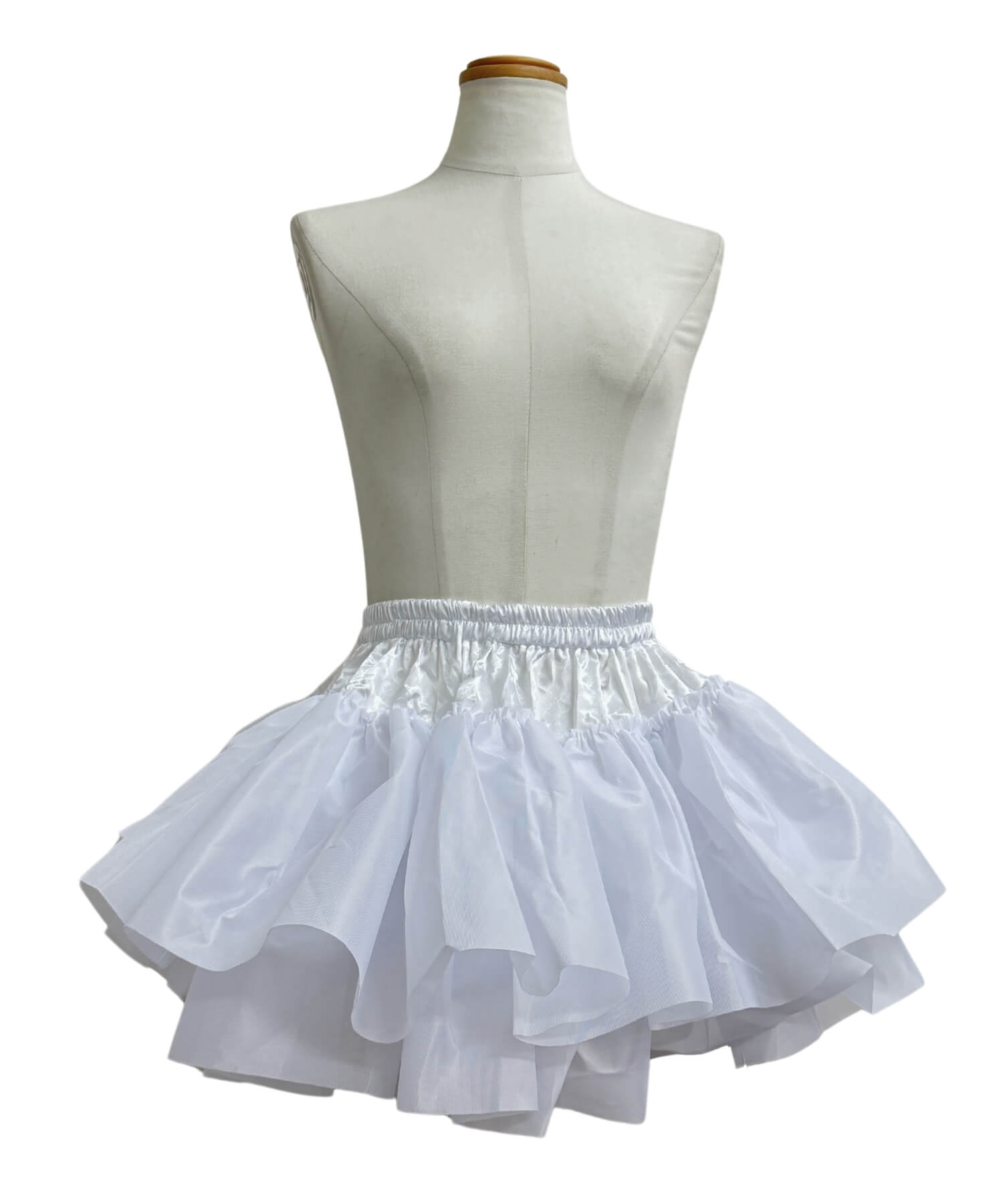 Double-layered hard tulle panniers