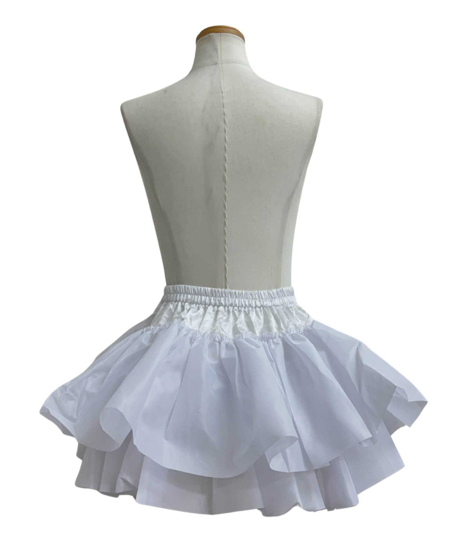 Double-layered hard tulle panniers