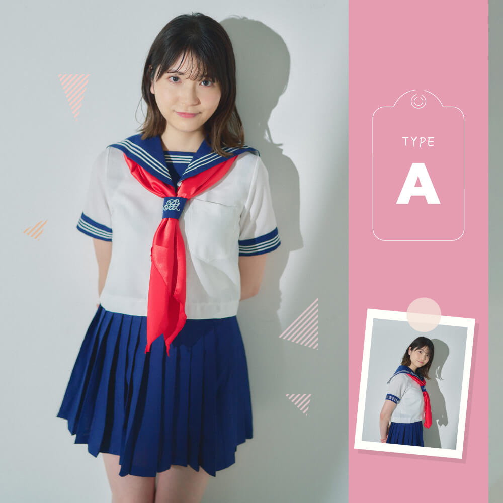 選べる6タイプ! 半袖セーラー服 韓国風JK制服セット