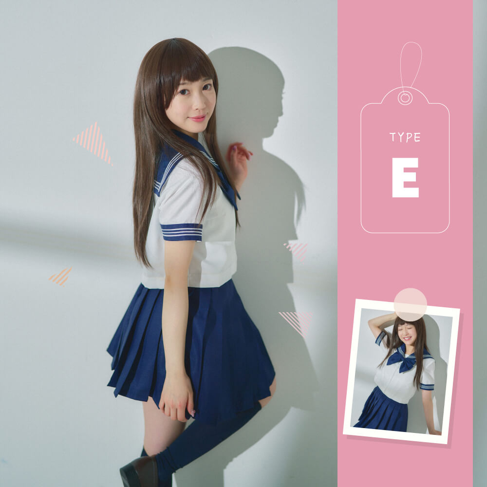 選べる6タイプ! 半袖セーラー服 韓国風JK制服セット