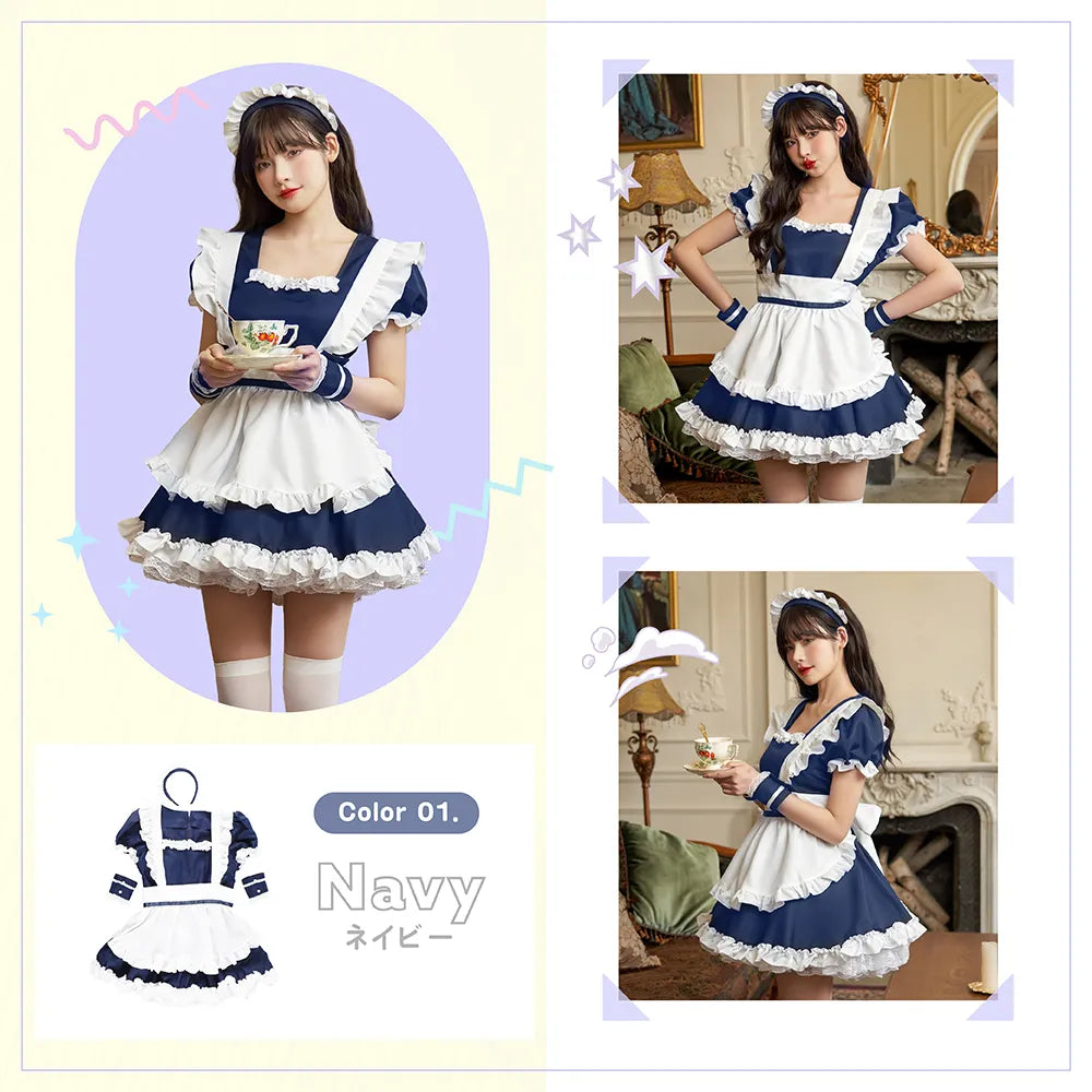 フリルたっぷり王道ミルクメイド