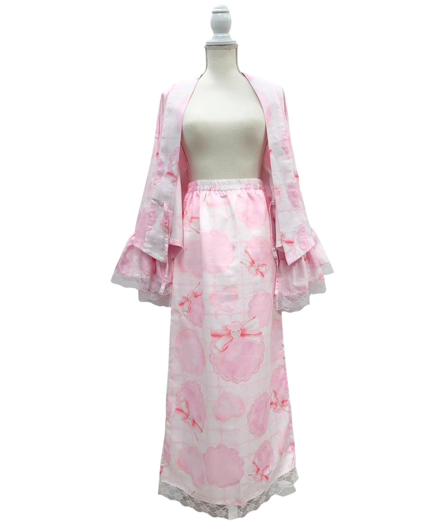 凛姫浴衣 プリンセスハートレース ロリータ浴衣 単品