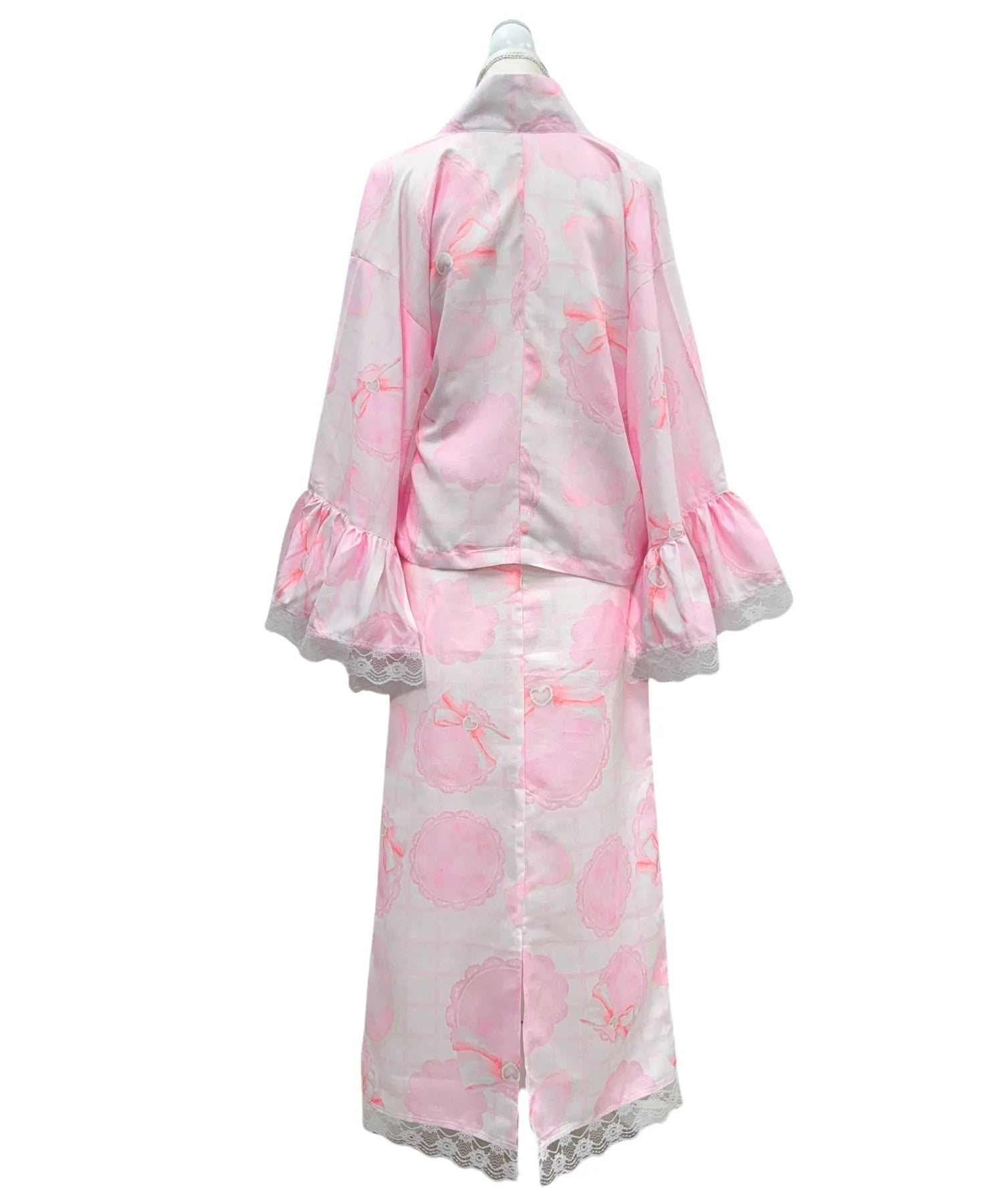 凛姫浴衣 プリンセスハートレース ロリータ浴衣 単品
