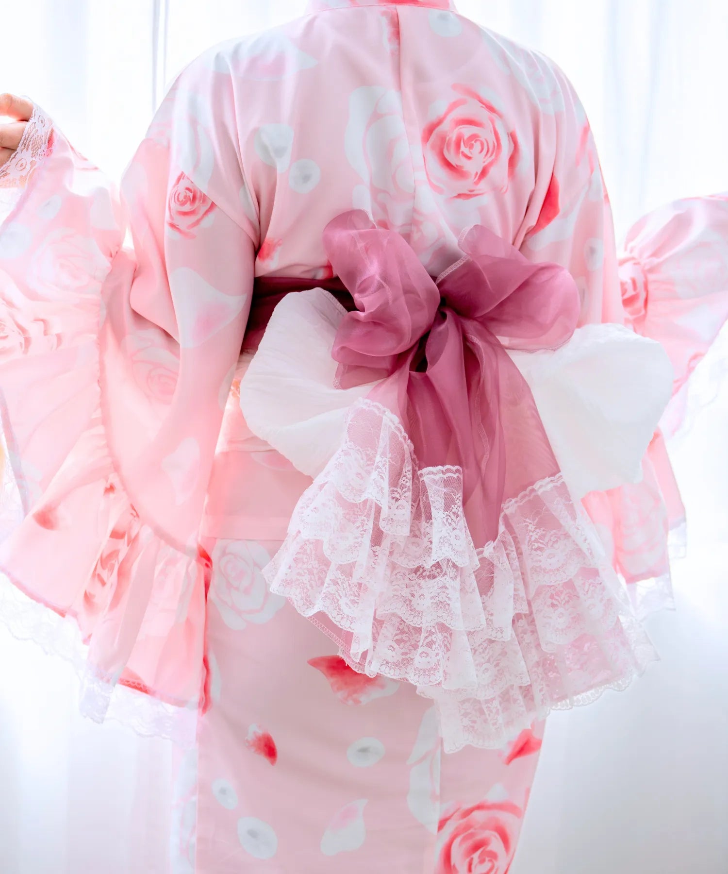 凛姫浴衣 ローズティアラドール ロリータ浴衣 単品