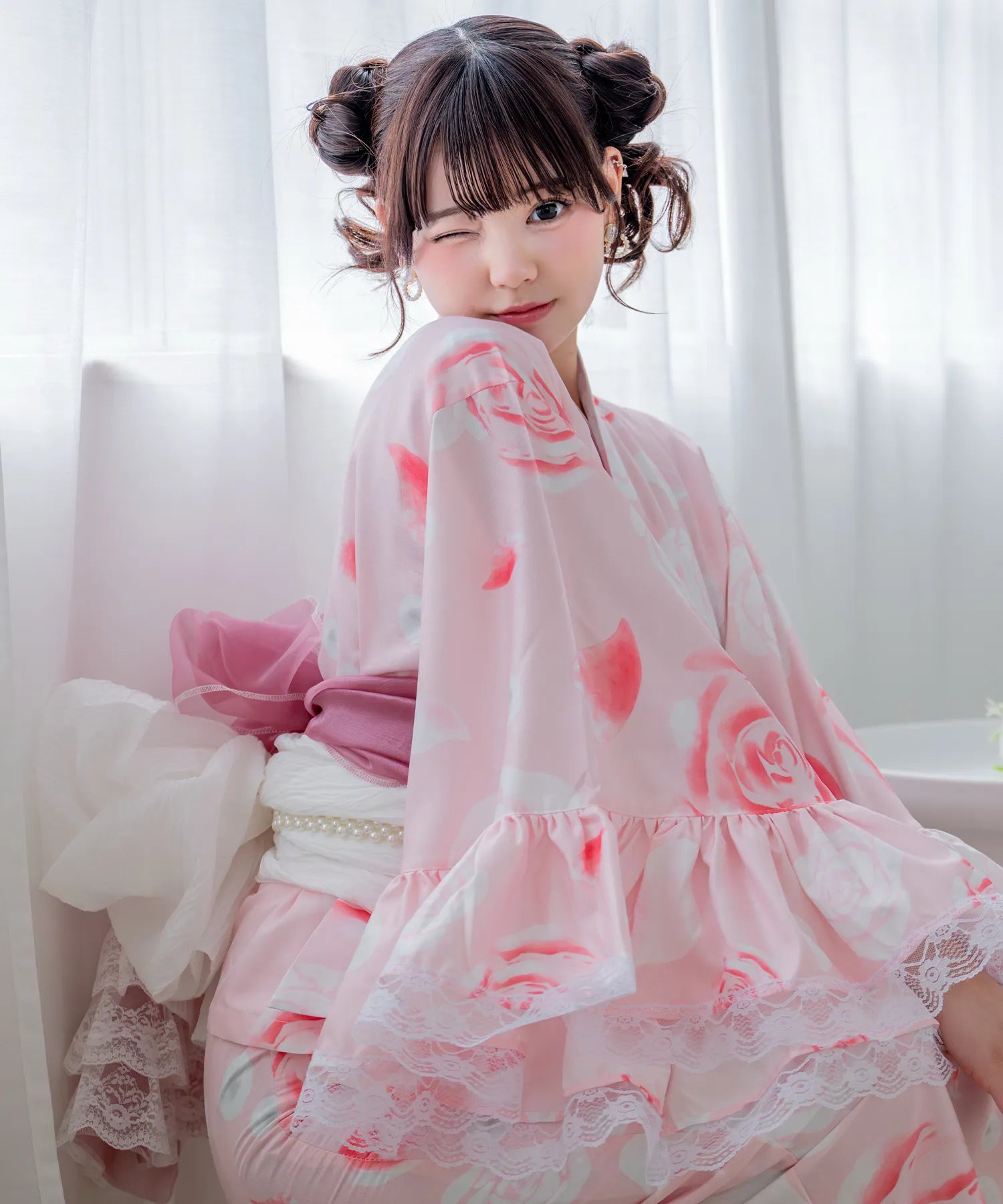 Organdy decorative sash